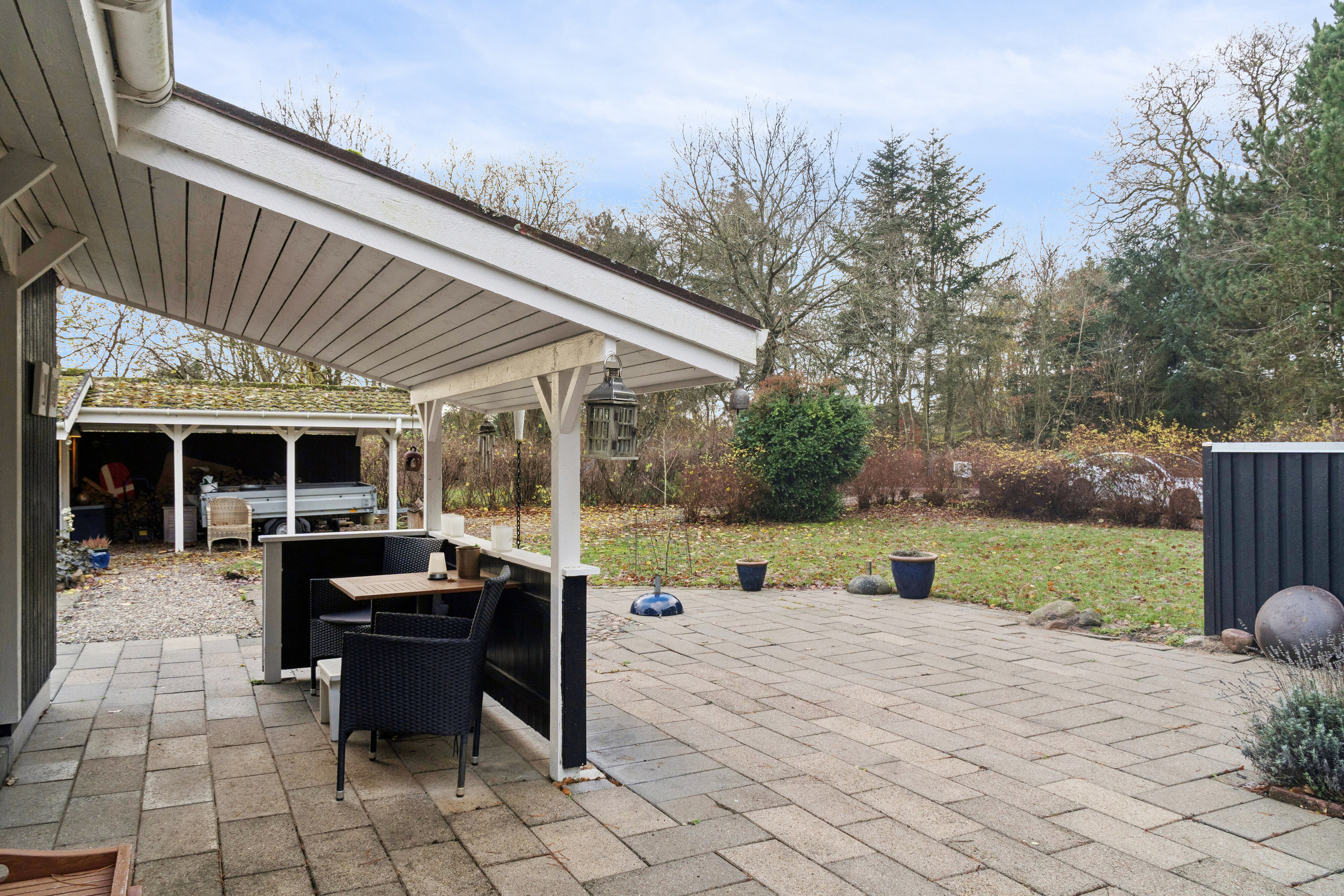 Fremhævet terrasse billede i fuldskærmstilstand. Billede af Lillerisvænget 6, Bildsø, 4200 Slagelse