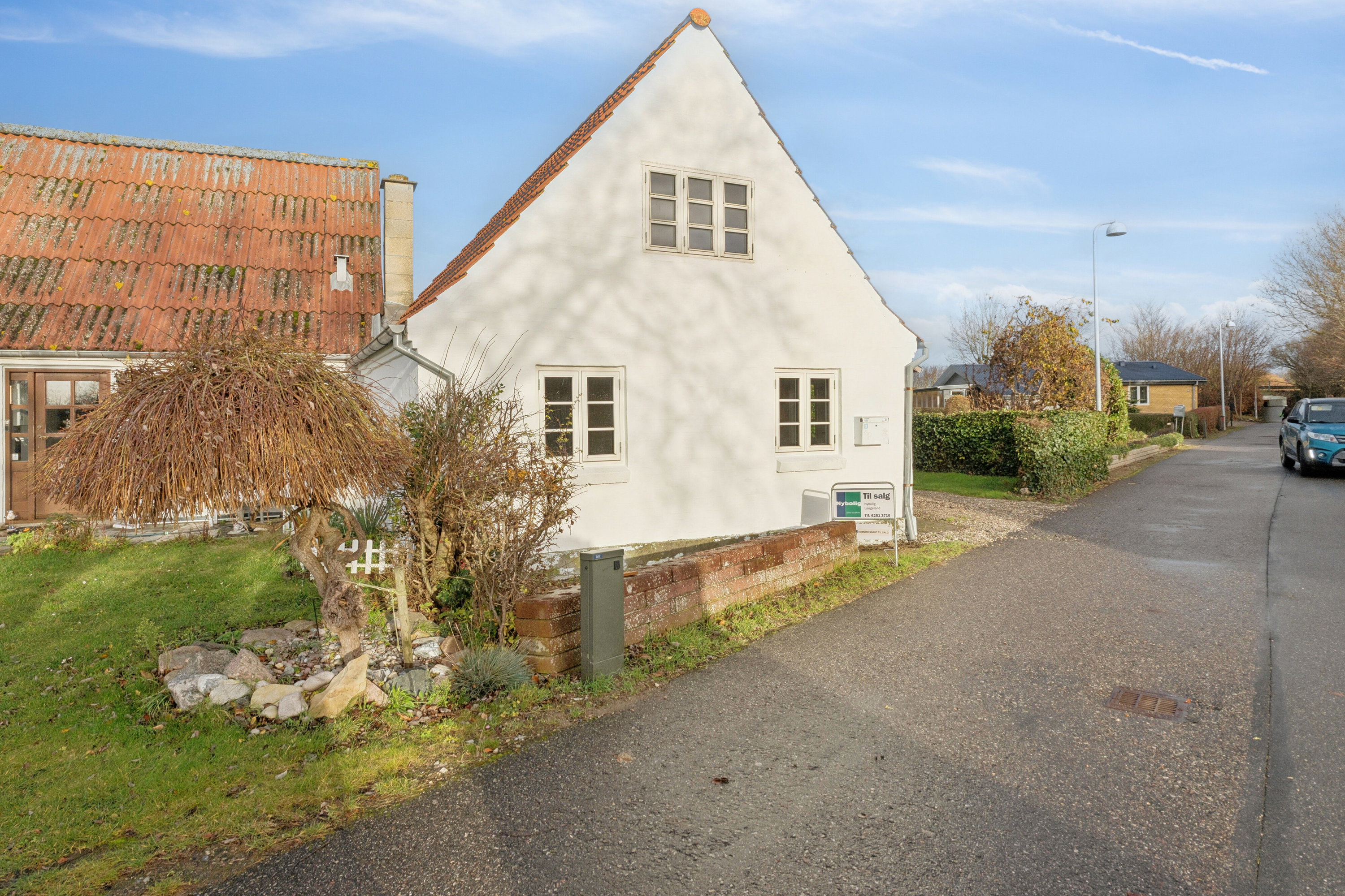 Miniaturebillede 2: set fra vejen. Billede af Viebæltet 31, 5900 Rudkøbing