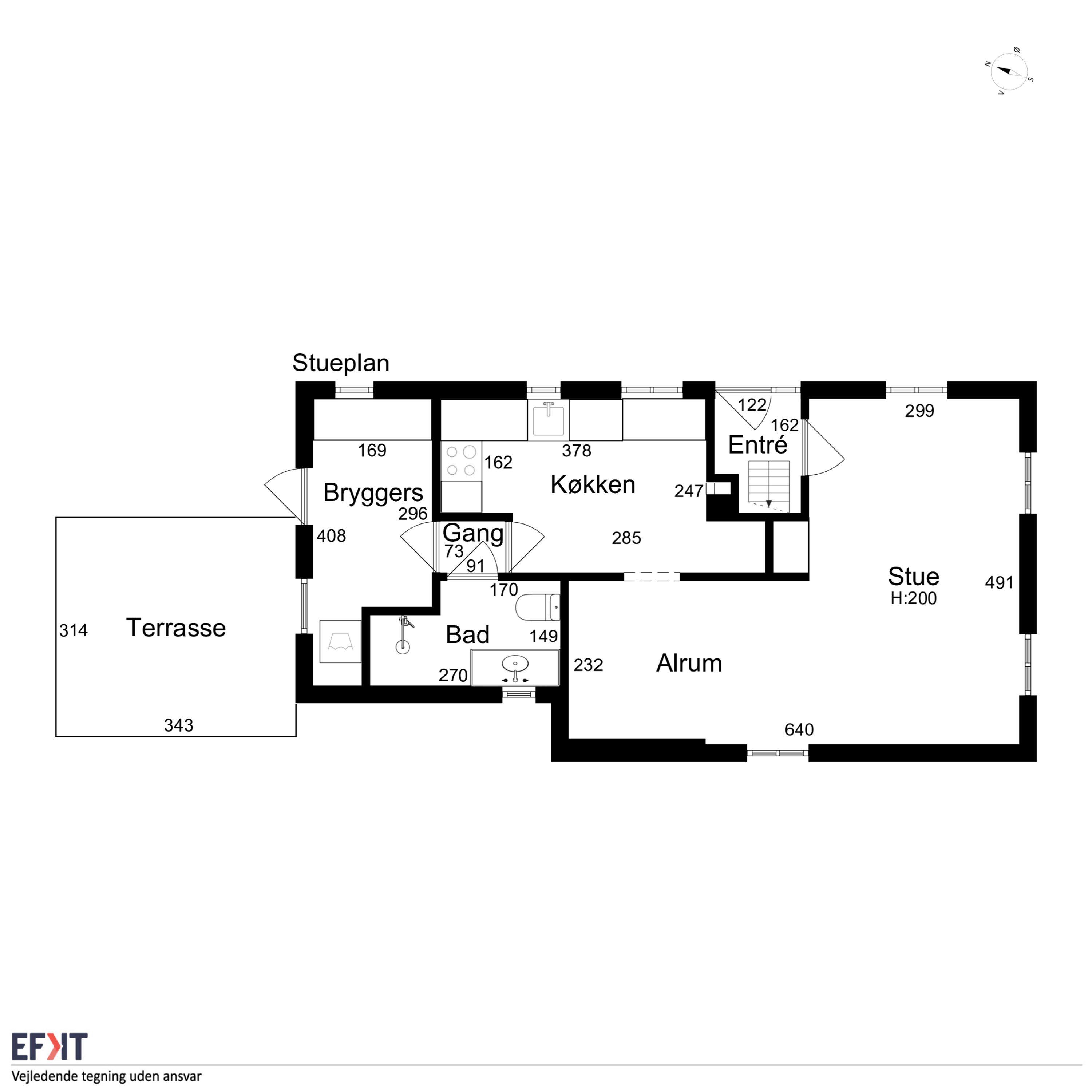 Plantegninger billede af Viebæltet 31, 5900 Rudkøbing