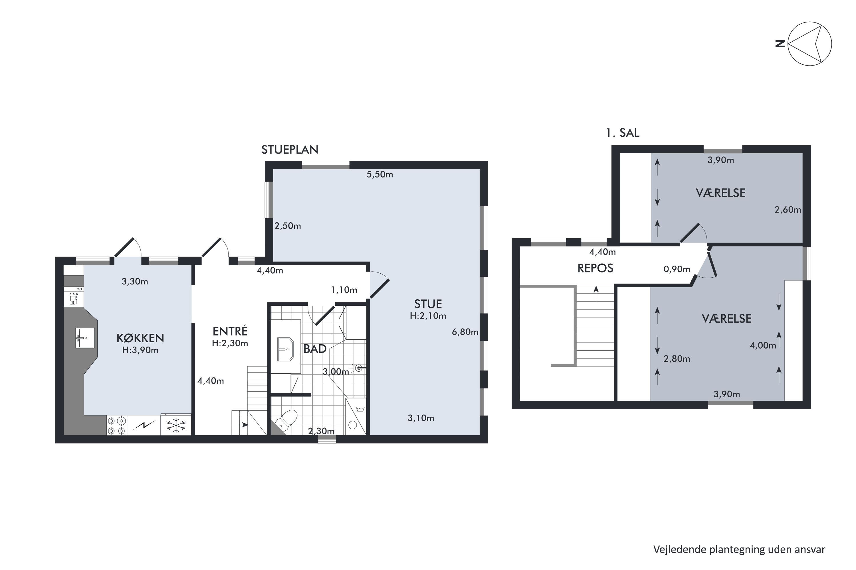 Plantegninger billede af Daphnesvej 11, 9990 Skagen