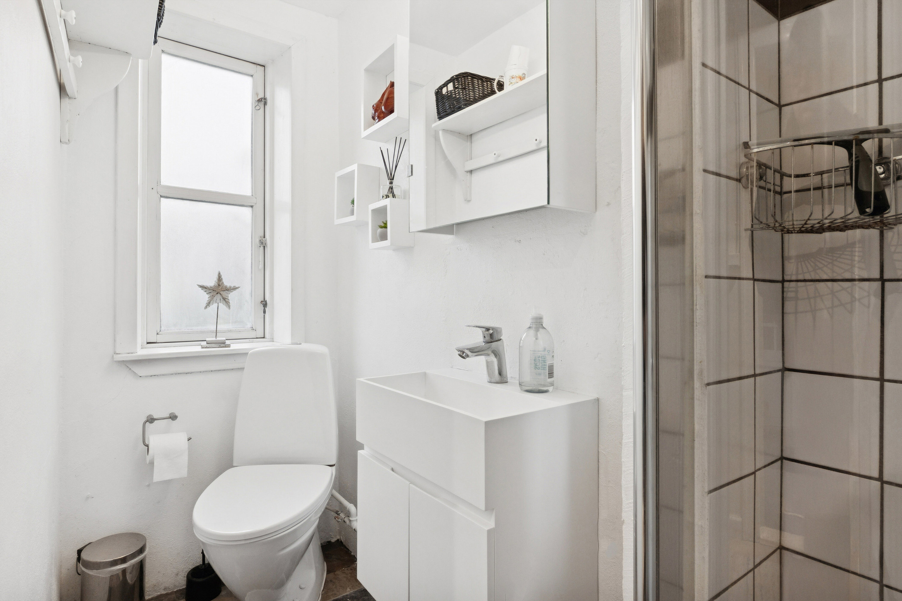 Fremhævet badeværelse billede i fuldskærmstilstand. Billede af Kongsmarkvej 181, 4200 Slagelse