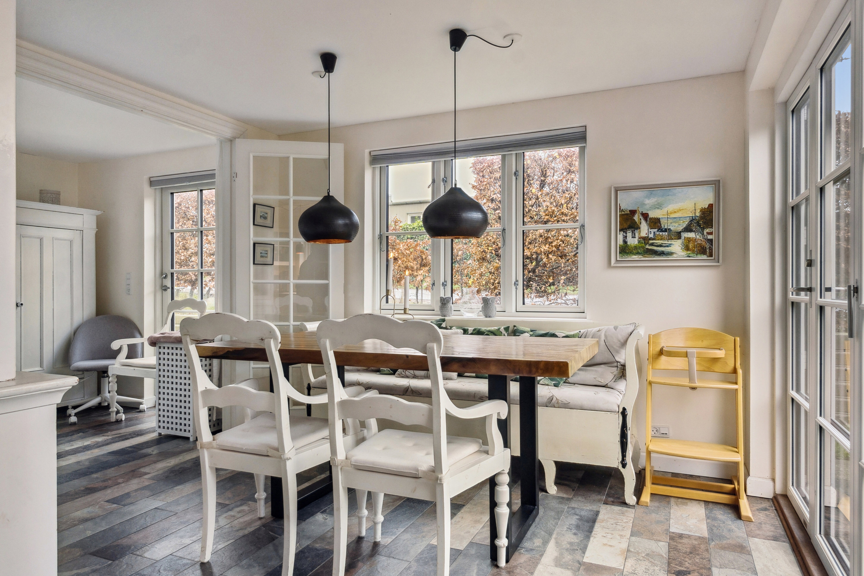 Fremhævet spisestue billede i fuldskærmstilstand. Billede af Kongsmarkvej 181, 4200 Slagelse