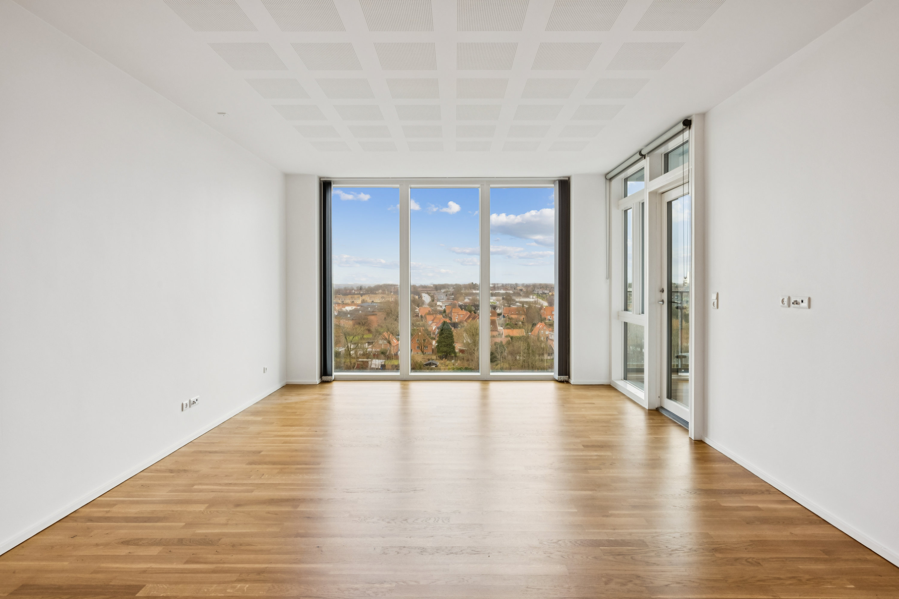 Fremhævet stue billede i fuldskærmstilstand. Billede af Toldboden 1, 8. 3., 8800 Viborg