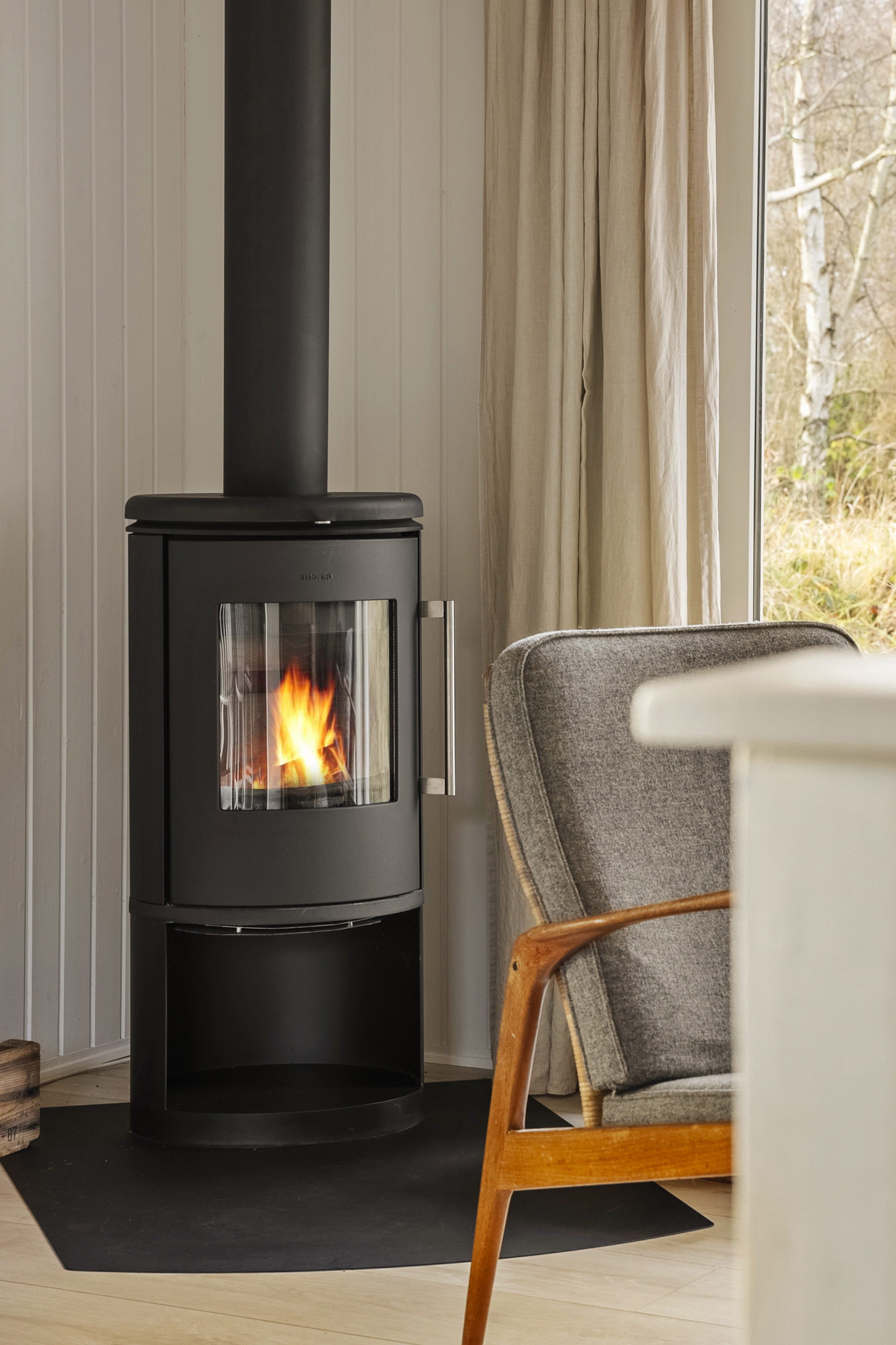 Fremhævet stue billede i fuldskærmstilstand. Billede af Hjertegræsvej 22, 8789 Endelave