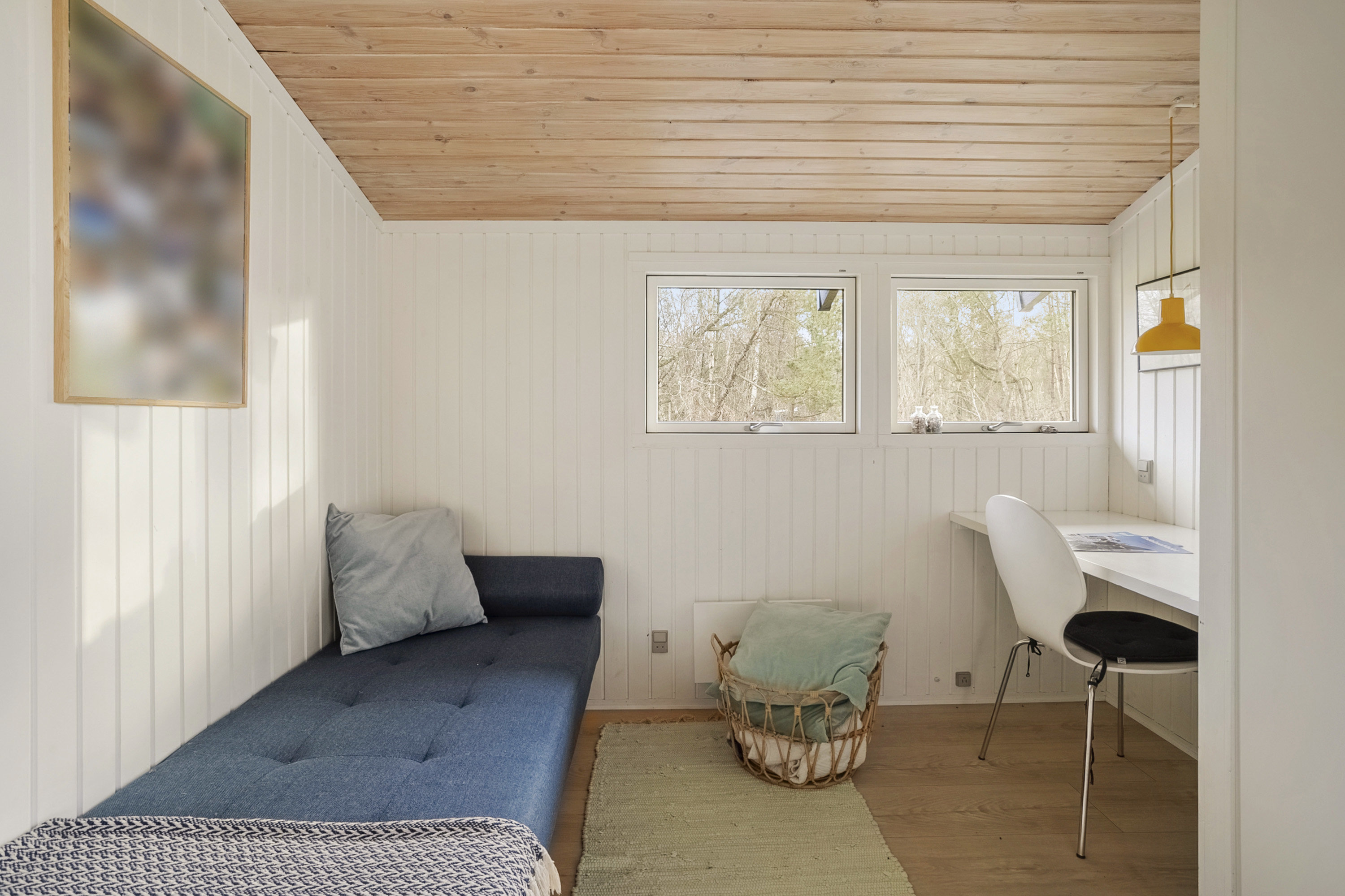 Fremhævet soveværelse billede i fuldskærmstilstand. Billede af Hjertegræsvej 22, 8789 Endelave