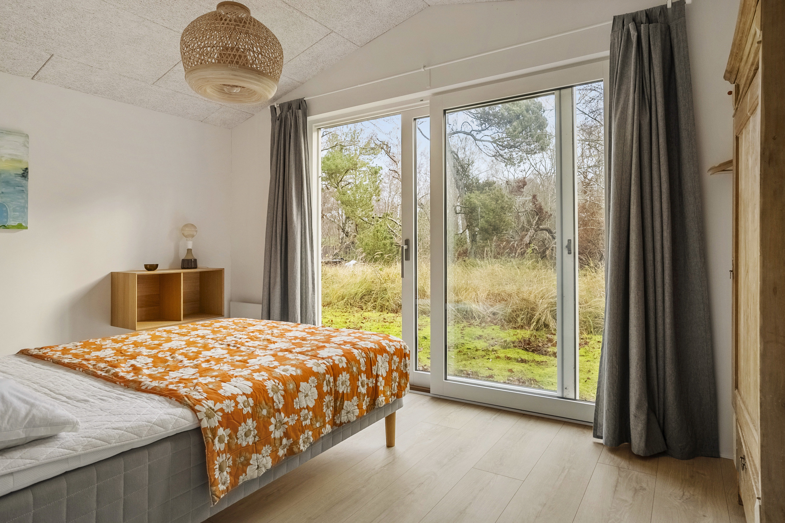 Fremhævet soveværelse billede i fuldskærmstilstand. Billede af Hjertegræsvej 22, 8789 Endelave