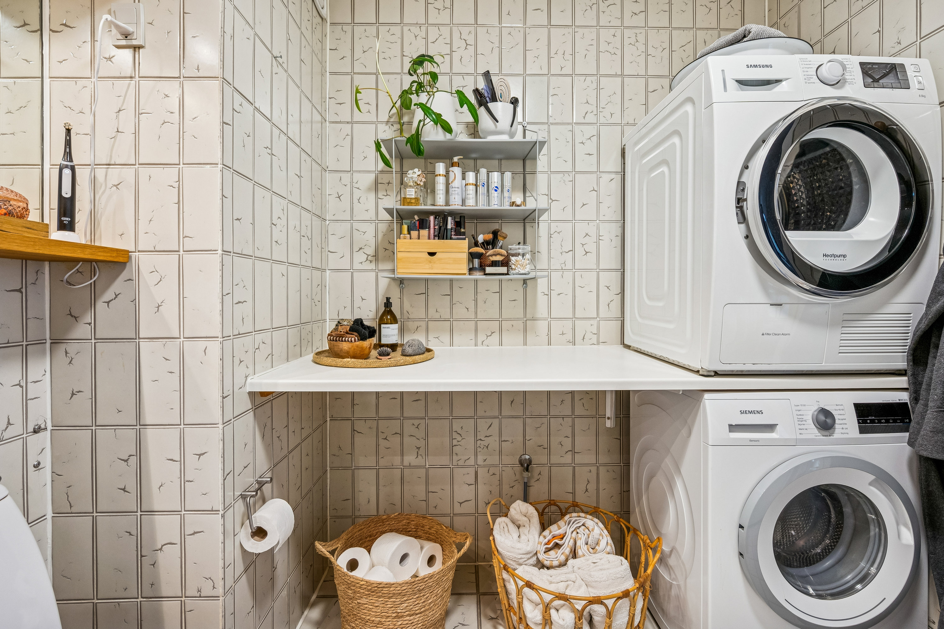 Fremhævet badeværelse billede i fuldskærmstilstand. Billede af Brobjerg Parkvej 21, 1. 4., 8250 Egå