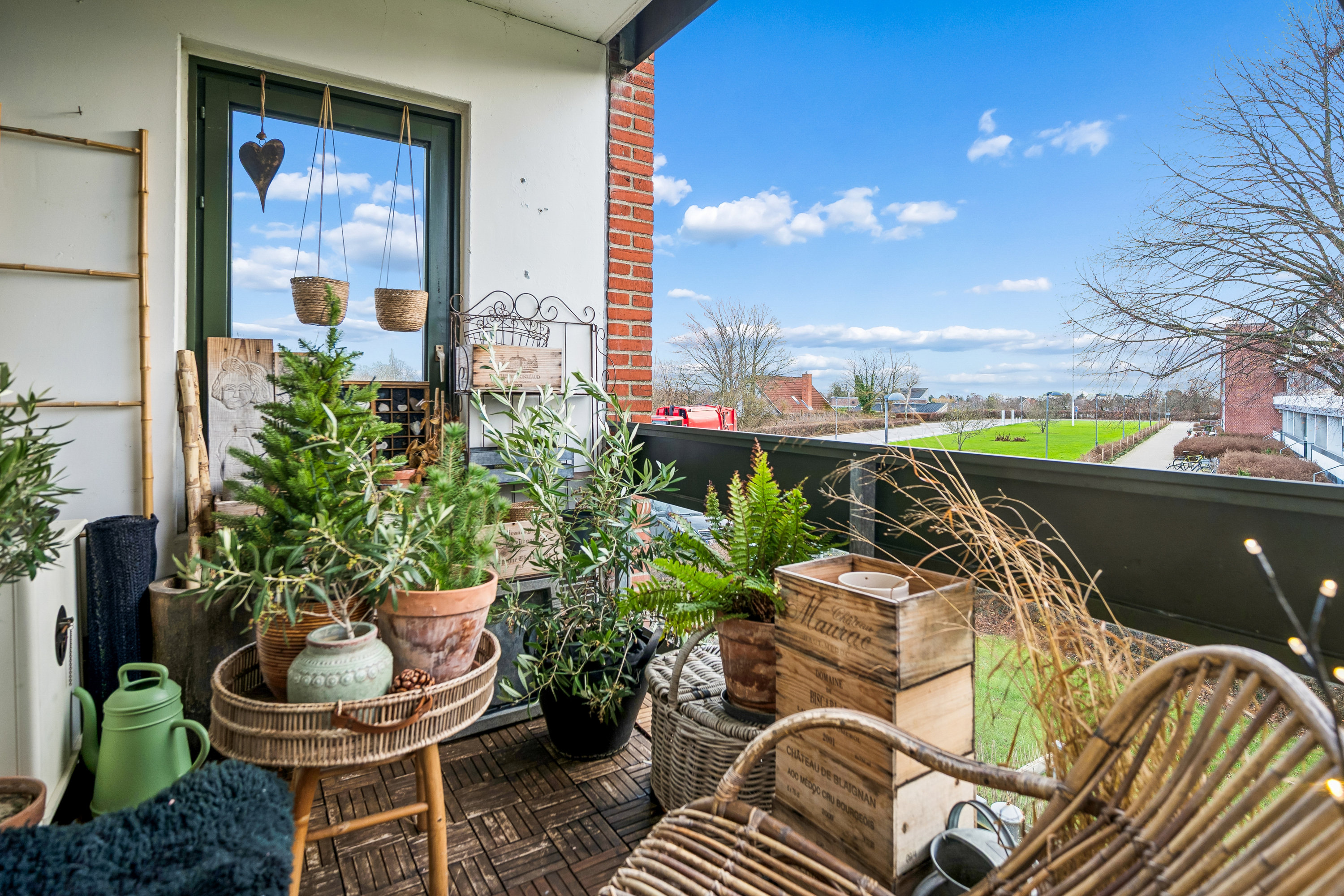 Fremhævet altan billede i fuldskærmstilstand. Billede af Brobjerg Parkvej 21, 1. 4., 8250 Egå