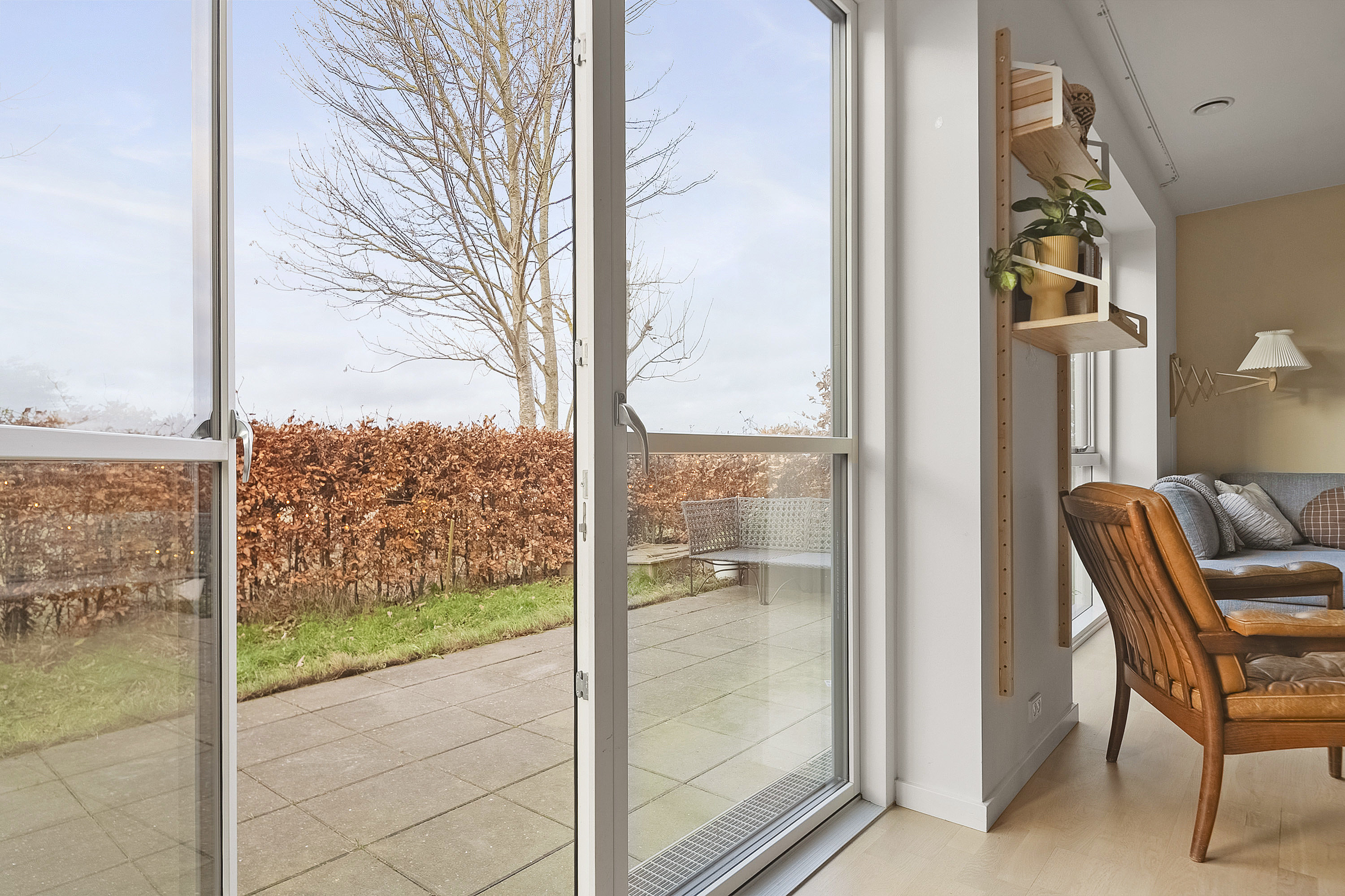 Fremhævet stue billede i fuldskærmstilstand. Billede af Nedergårdsvej 52M, Skejby, 8200 Aarhus N