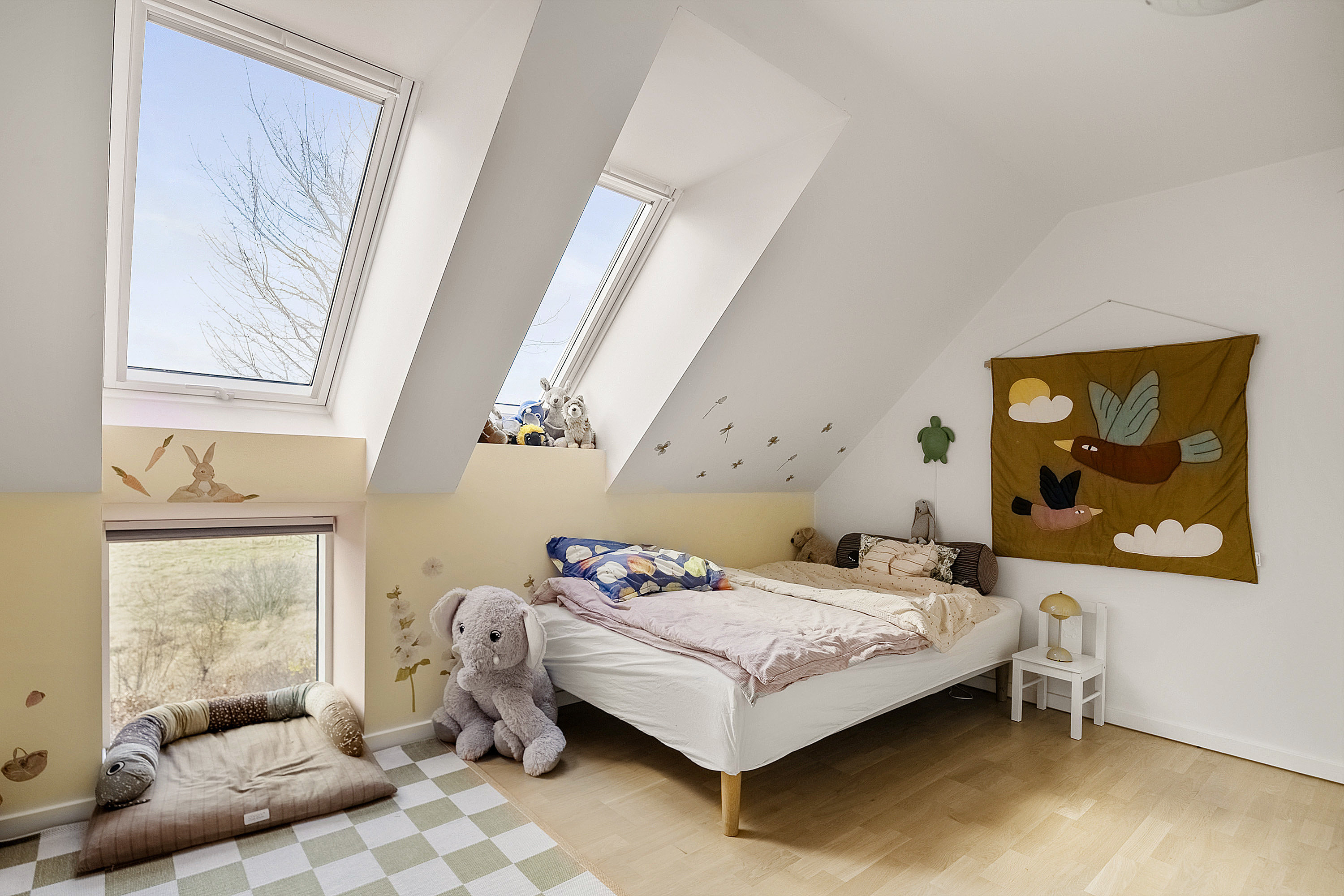 Fremhævet soveværelse billede i fuldskærmstilstand. Billede af Nedergårdsvej 52M, Skejby, 8200 Aarhus N