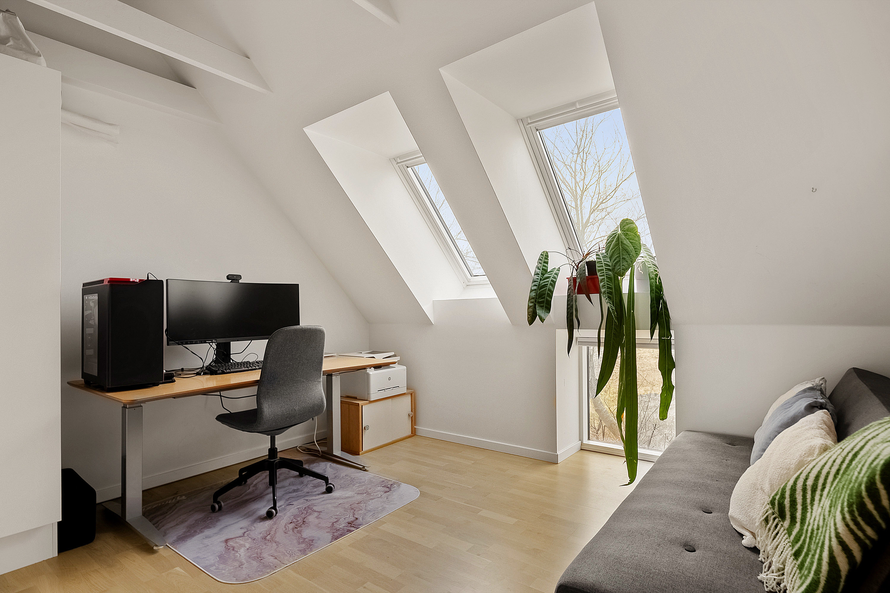 Fremhævet soveværelse billede i fuldskærmstilstand. Billede af Nedergårdsvej 52M, Skejby, 8200 Aarhus N