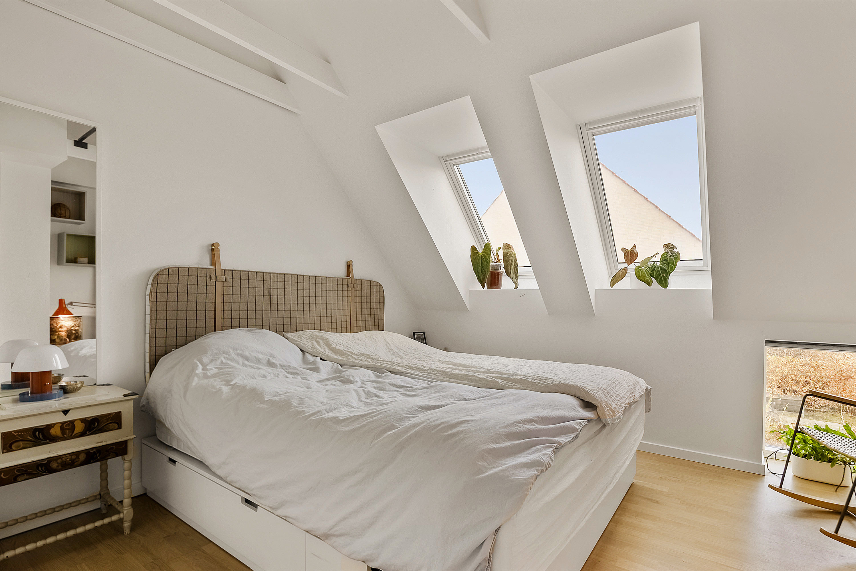 Fremhævet soveværelse billede i fuldskærmstilstand. Billede af Nedergårdsvej 52M, Skejby, 8200 Aarhus N