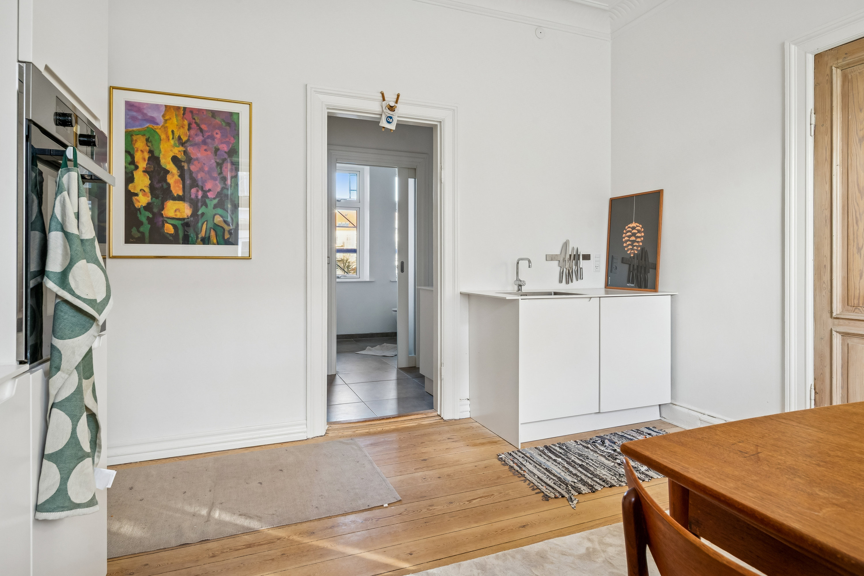 Fremhævet køkken billede i fuldskærmstilstand. Billede af Fynsgade 30, 3. th., 8000 Aarhus C