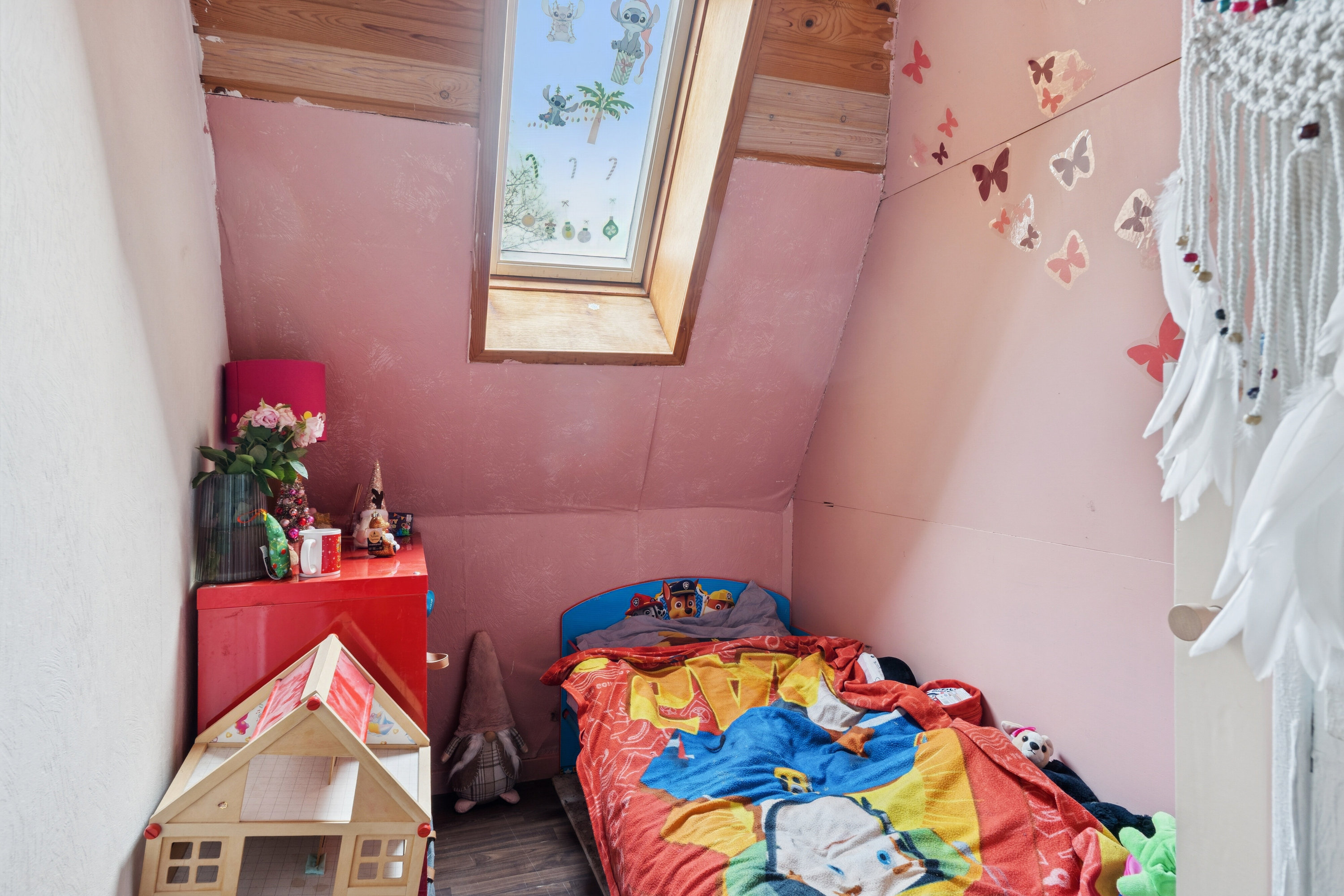 Fremhævet børneværelse billede i fuldskærmstilstand. Billede af Vestergade 16, Frøslev, 6330 Padborg