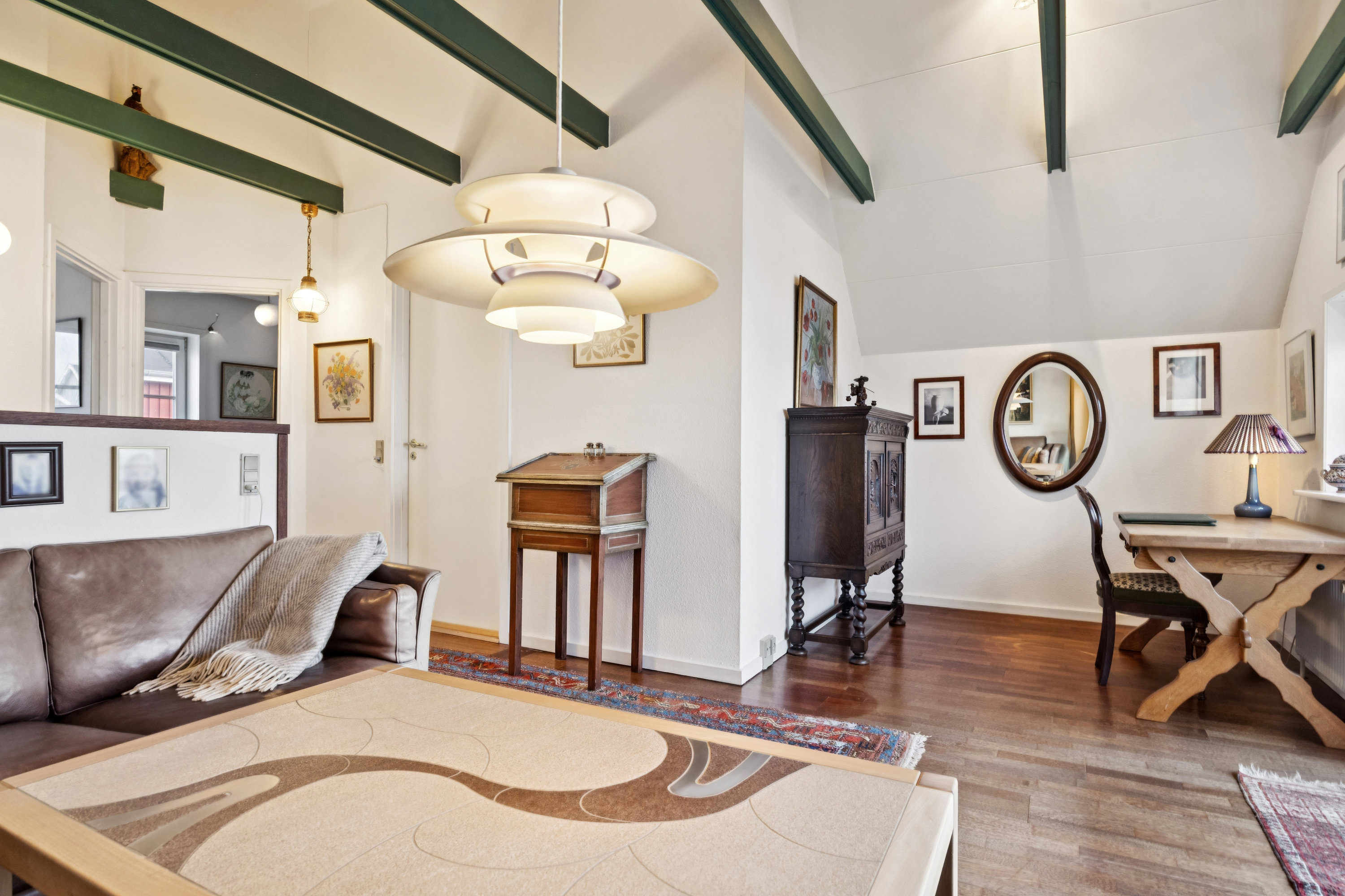 Fremhævet stue billede i fuldskærmstilstand. Billede af Vestpieren 10, 9370 Hals