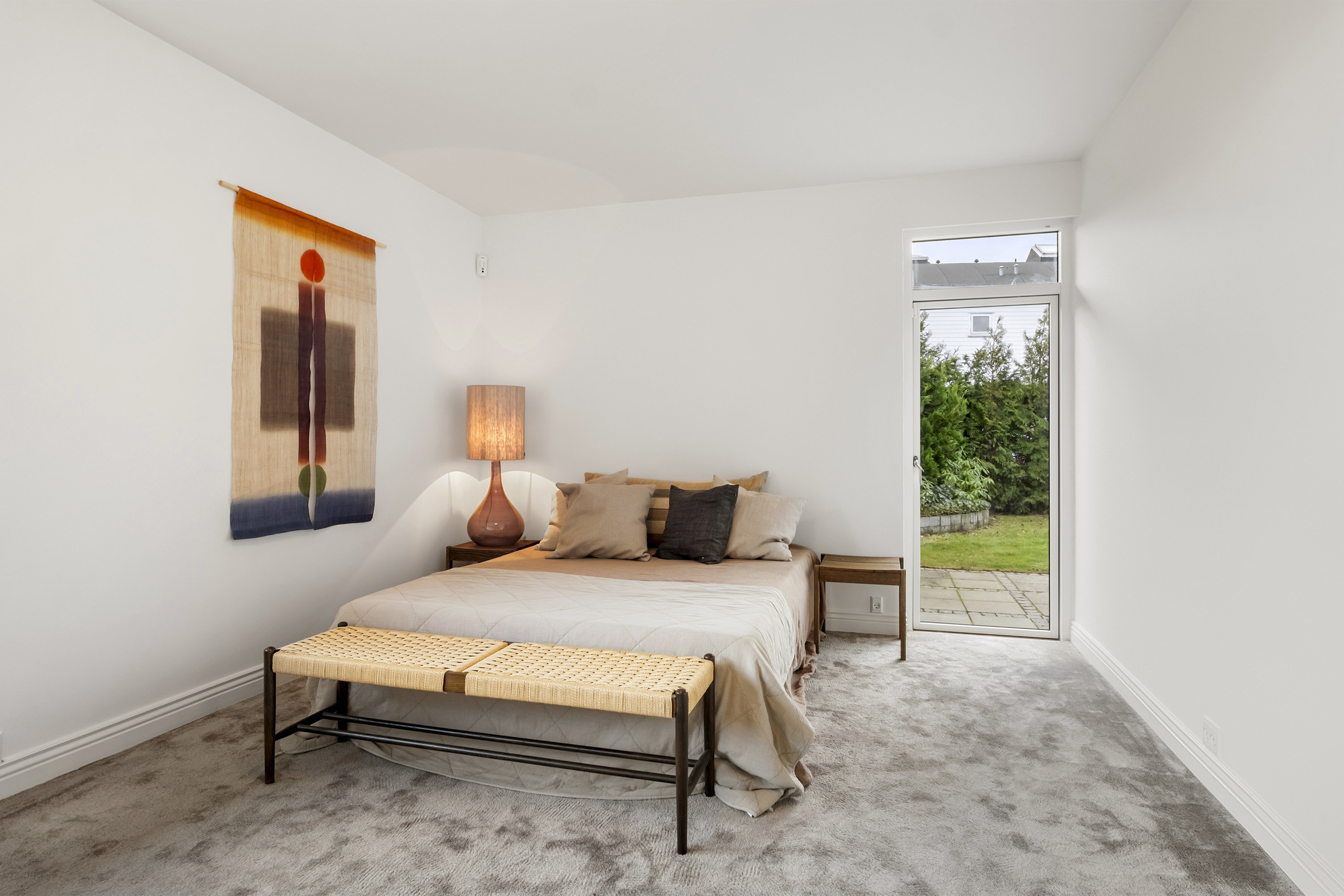 Fremhævet soveværelse billede i fuldskærmstilstand. Billede af Rosavej 28, 2930 Klampenborg