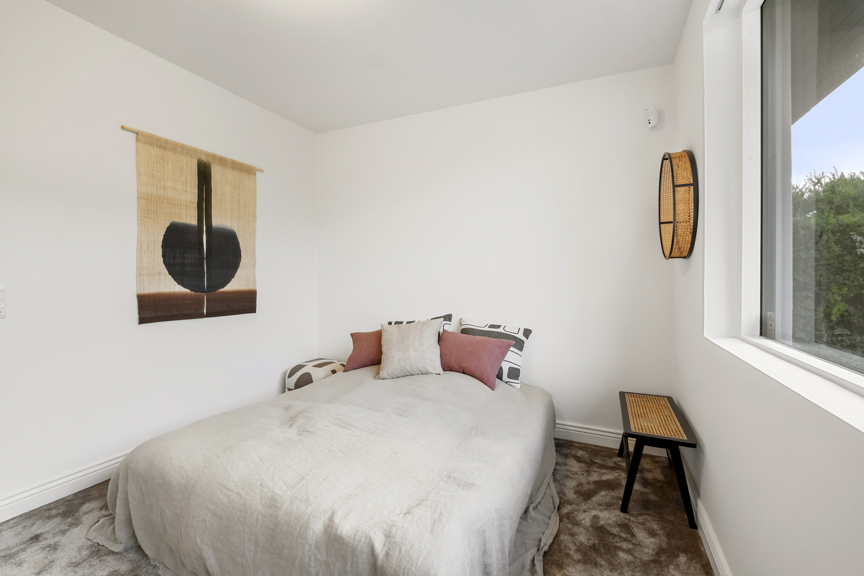 Fremhævet soveværelse billede i fuldskærmstilstand. Billede af Rosavej 28, 2930 Klampenborg