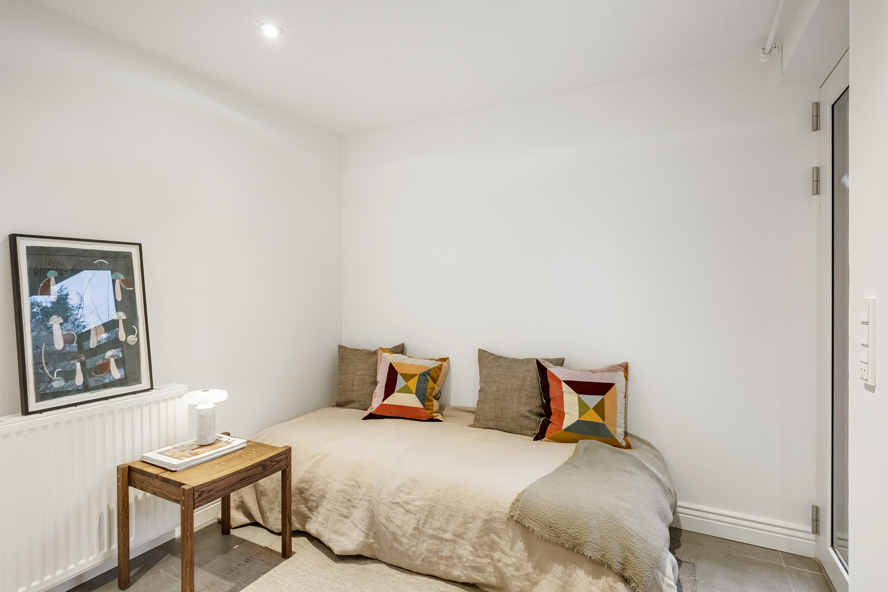 Fremhævet soveværelse billede i fuldskærmstilstand. Billede af Rosavej 28, 2930 Klampenborg