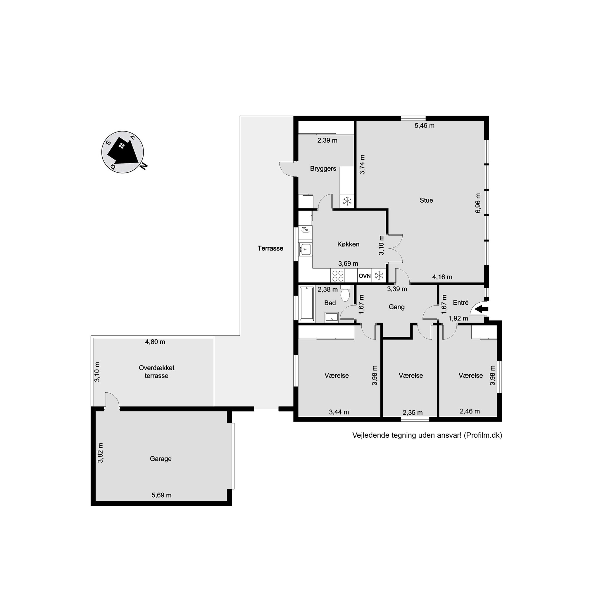 Plantegninger billede af Hvidøre 10, 6580 Vamdrup