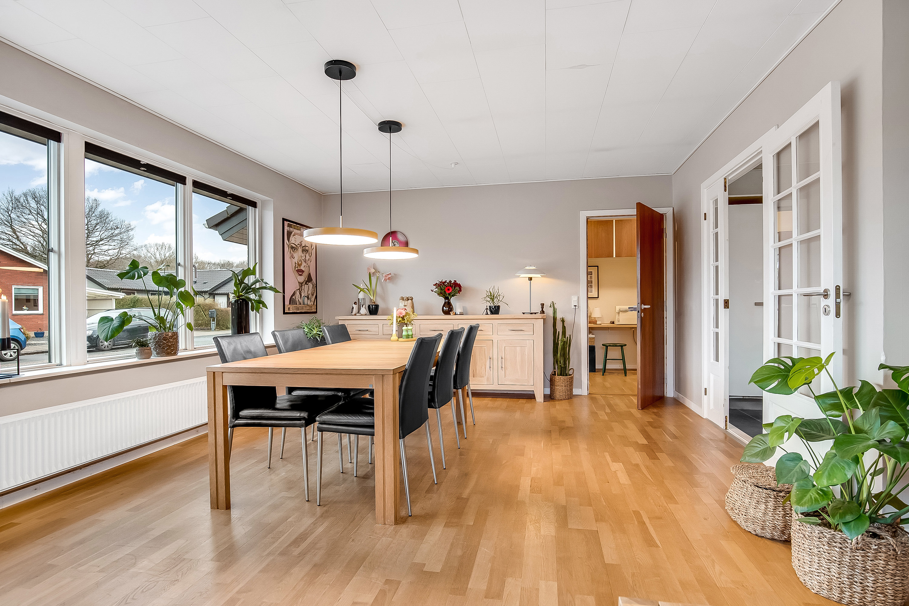 Fremhævet stue billede i fuldskærmstilstand. Billede af Hvidøre 10, 6580 Vamdrup