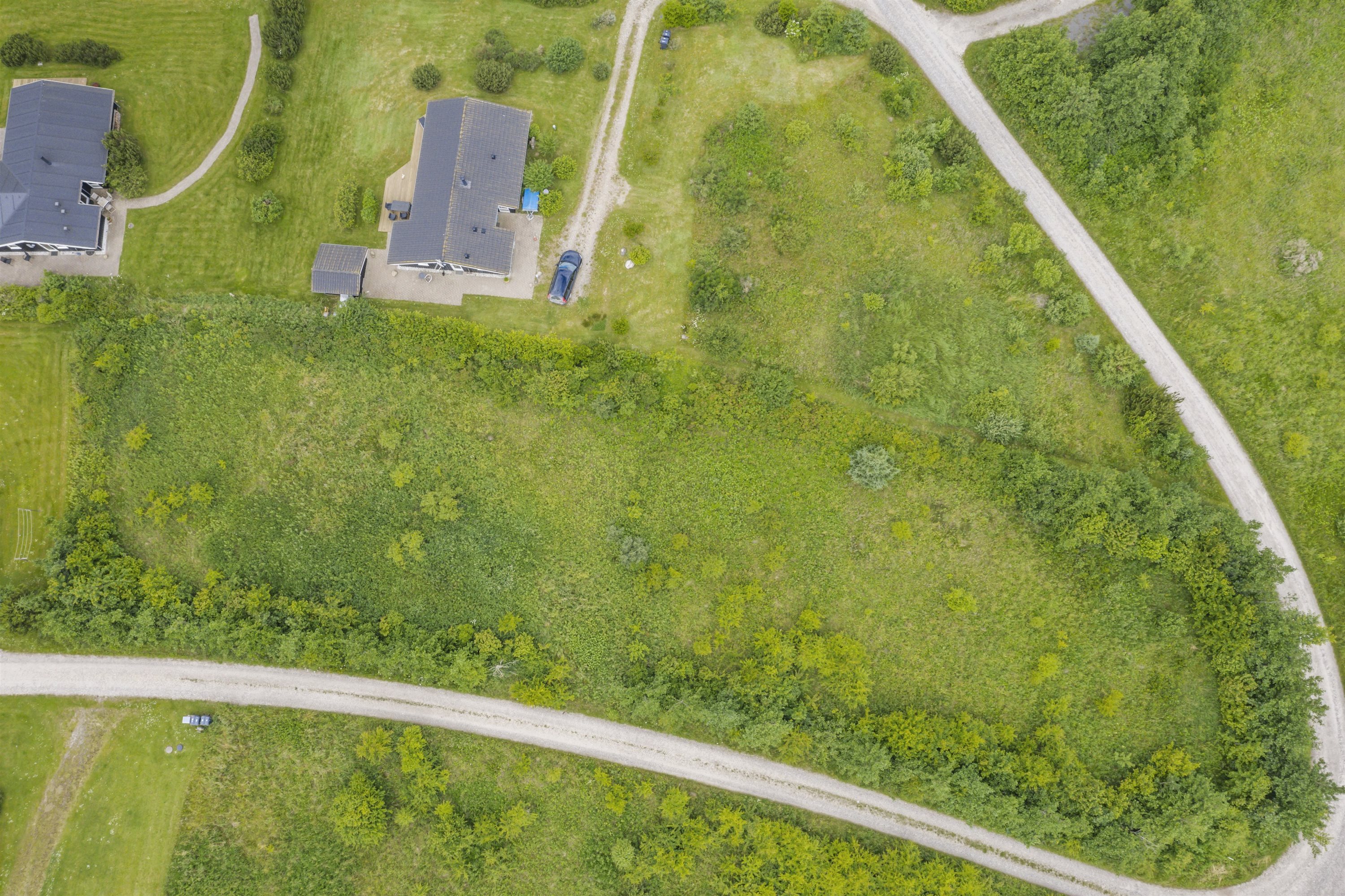 Fremhævet luftfoto billede i fuldskærmstilstand. Billede af Aspevej 74, Brøndum, 9690 Fjerritslev