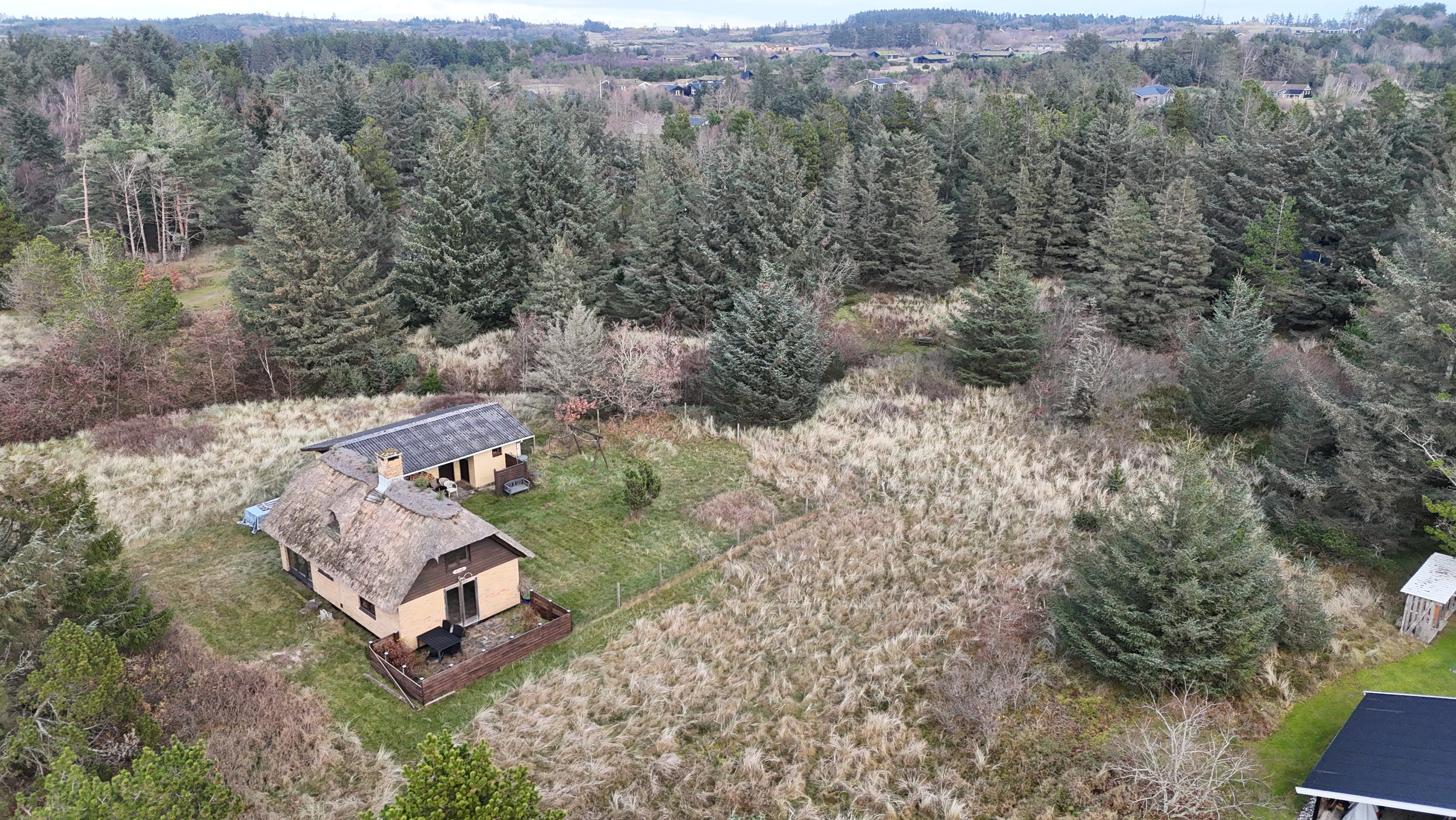 Fremhævet  billede i fuldskærmstilstand. Billede af Lyngsletten 10, Faarup Klit, 9493 Saltum