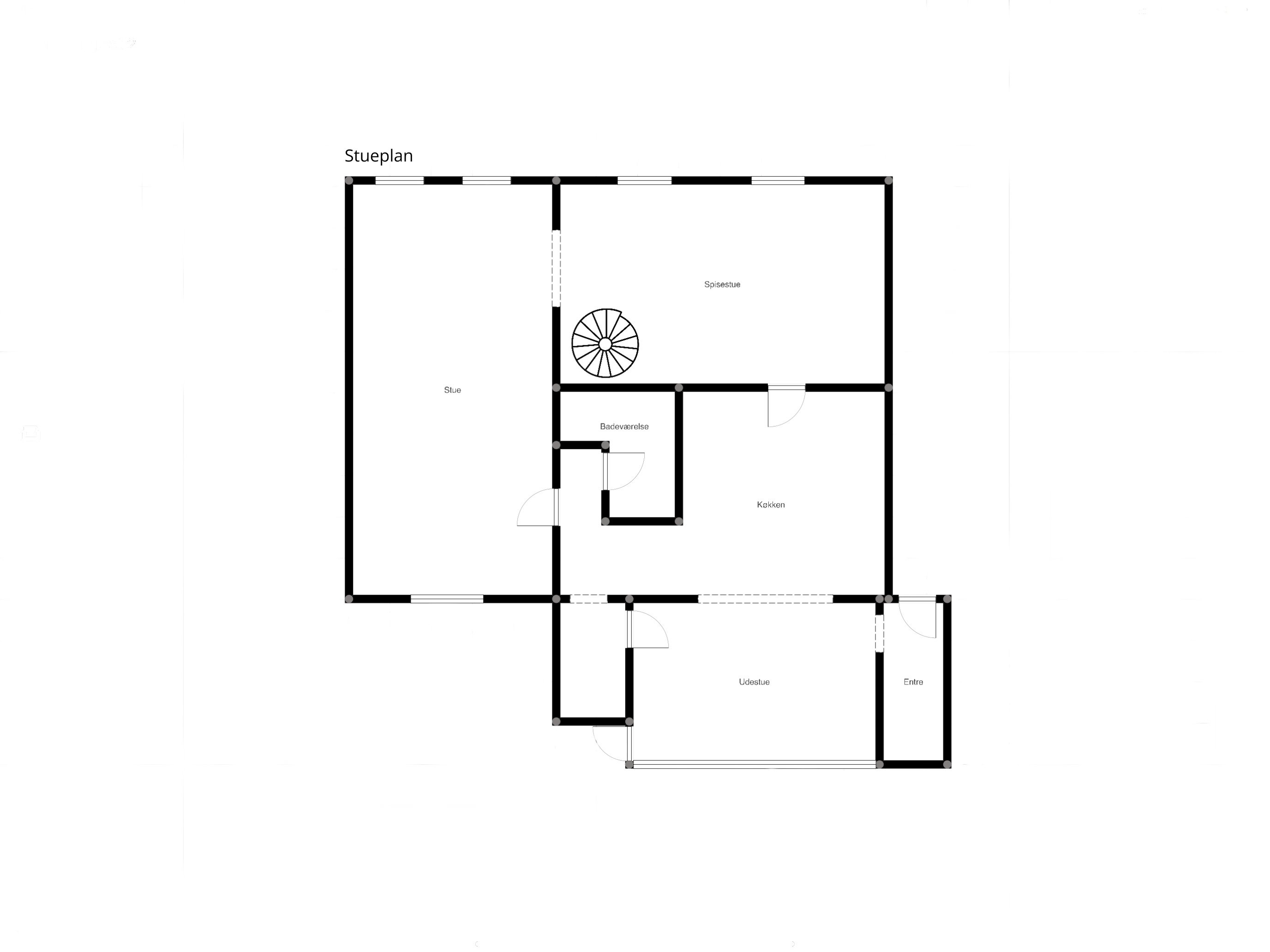 Plantegninger billede af Slagelsevej 58A, 4400 Kalundborg
