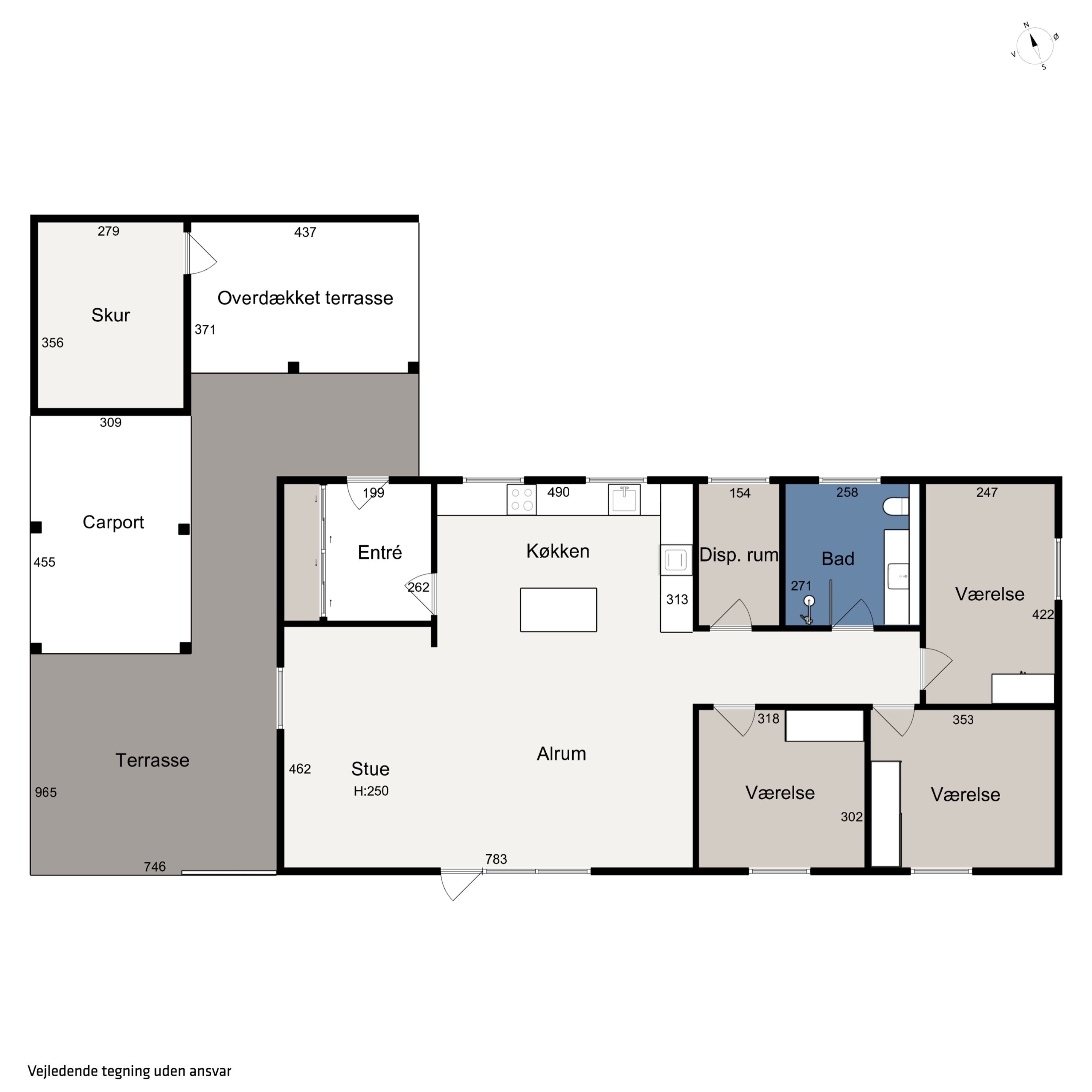 Plantegninger billede af J.F. Willumsens Vej 9A, 8270 Højbjerg