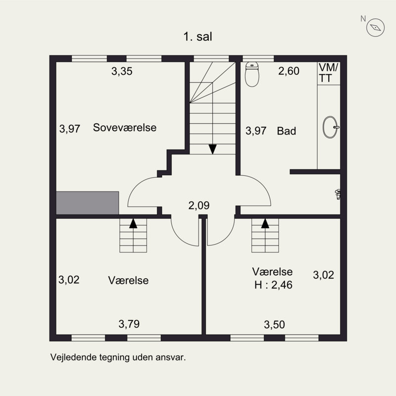 Plantegninger billede af Nedergårdsvej 52M, Skejby, 8200 Aarhus N