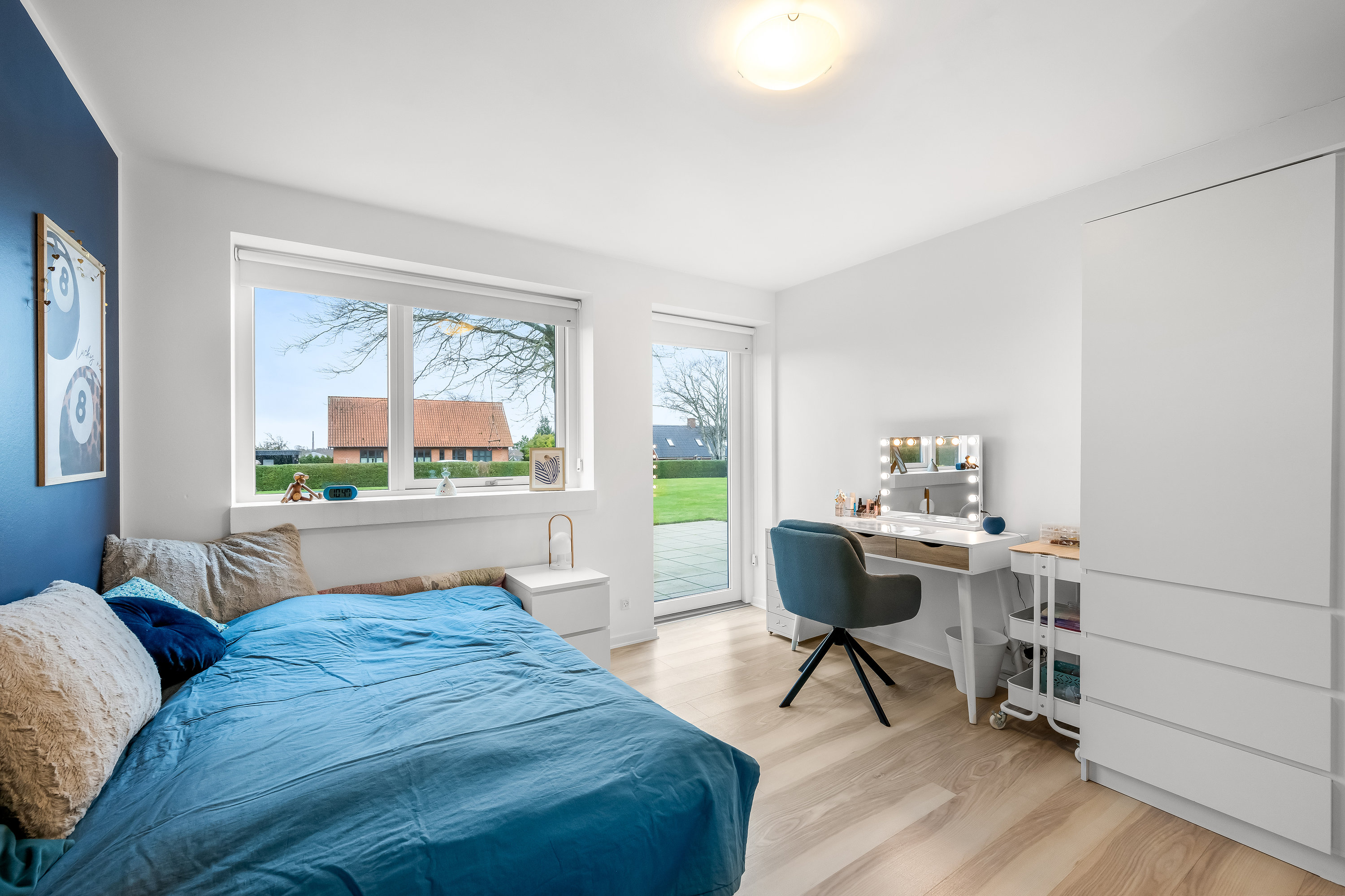 Fremhævet soveværelse billede i fuldskærmstilstand. Billede af Skolevej 35, Rindum, 6950 Ringkøbing