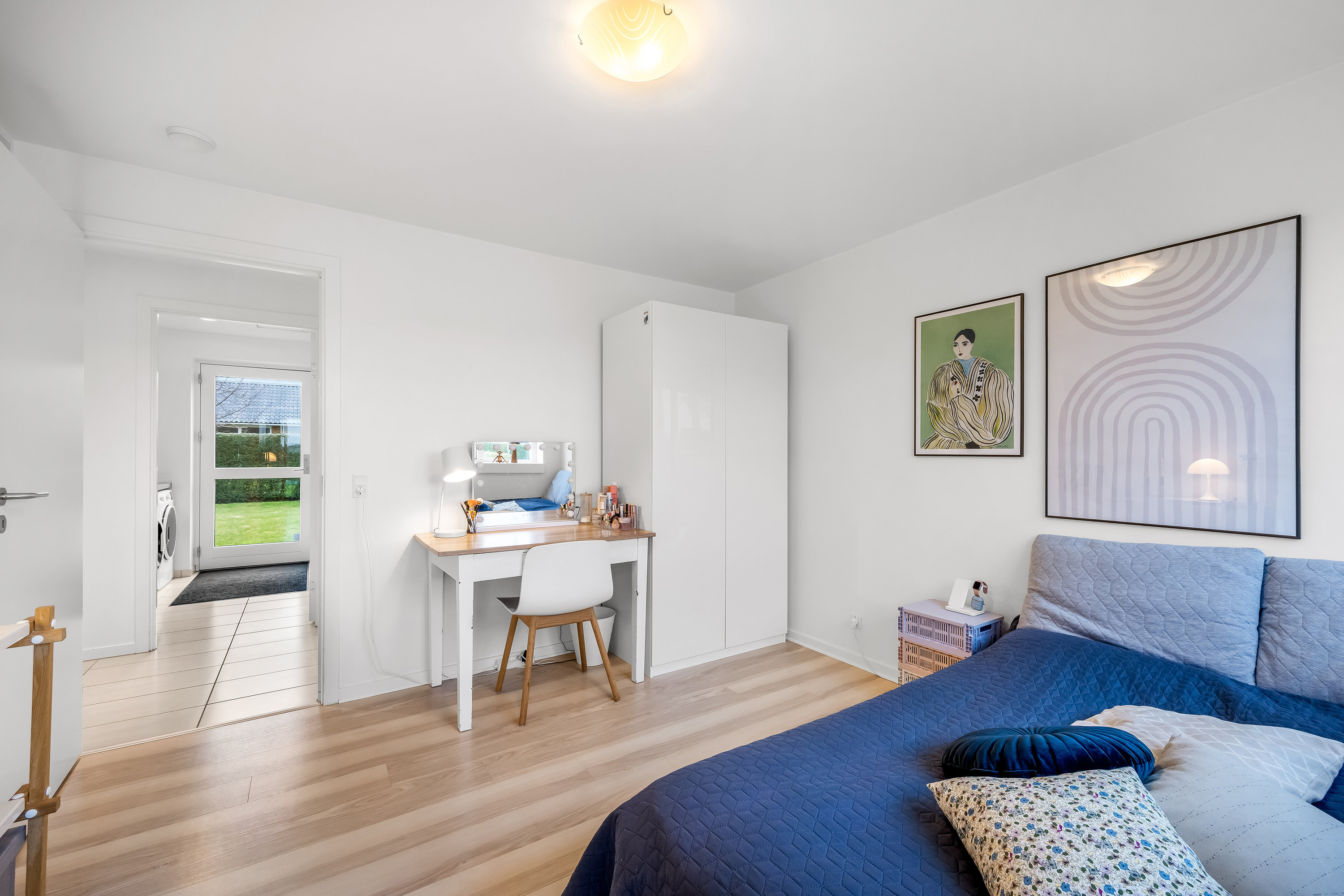 Fremhævet soveværelse billede i fuldskærmstilstand. Billede af Skolevej 35, Rindum, 6950 Ringkøbing