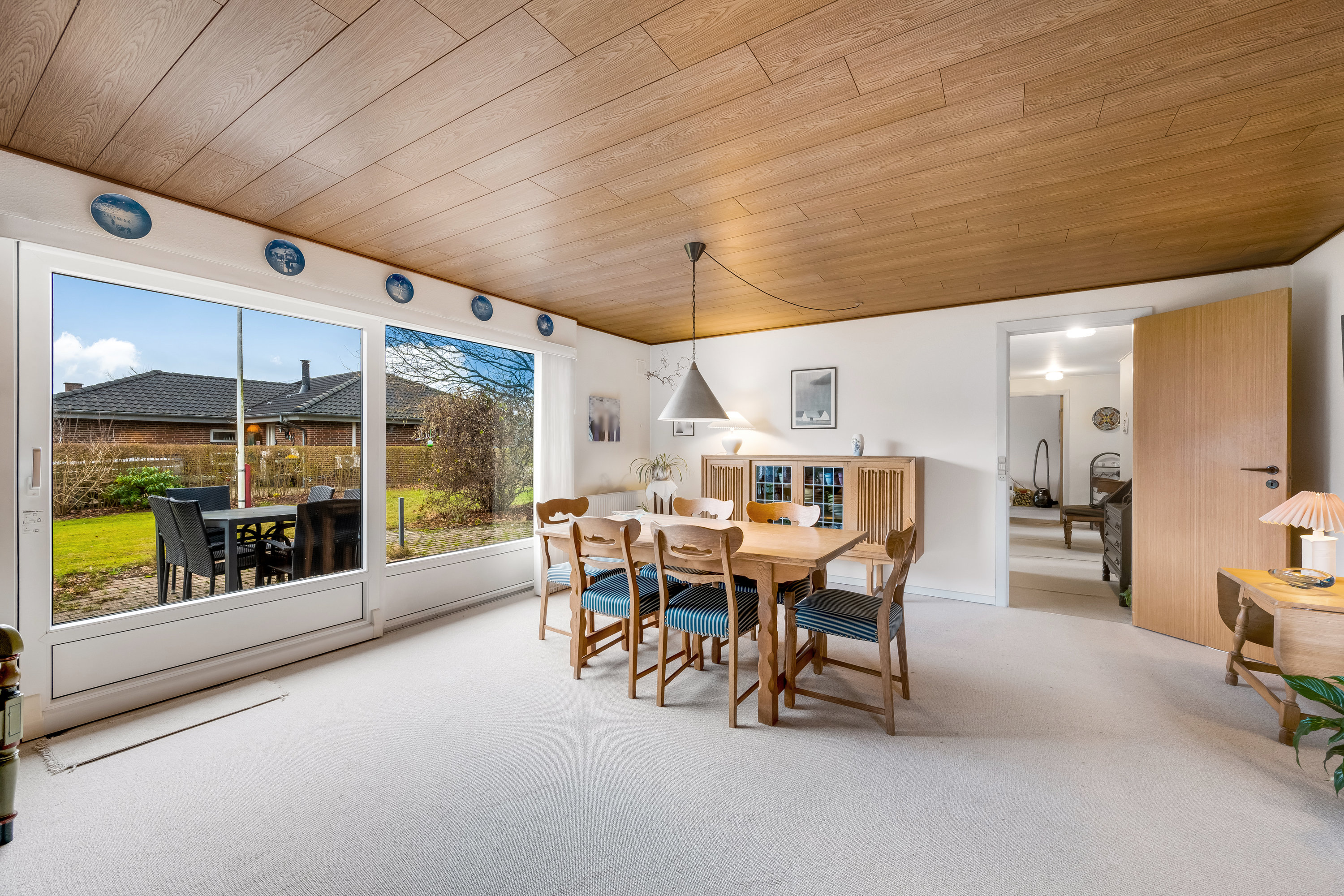 Fremhævet stue billede i fuldskærmstilstand. Billede af Åbrinken 28, 6900 Skjern