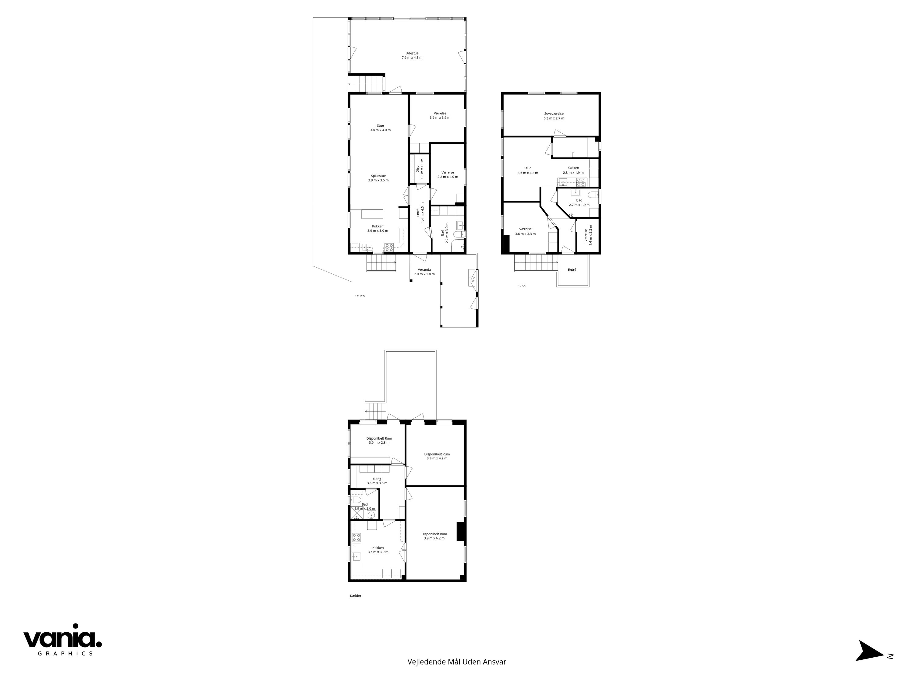 Plantegninger billede af Vestermarken 2B, 2750 Ballerup