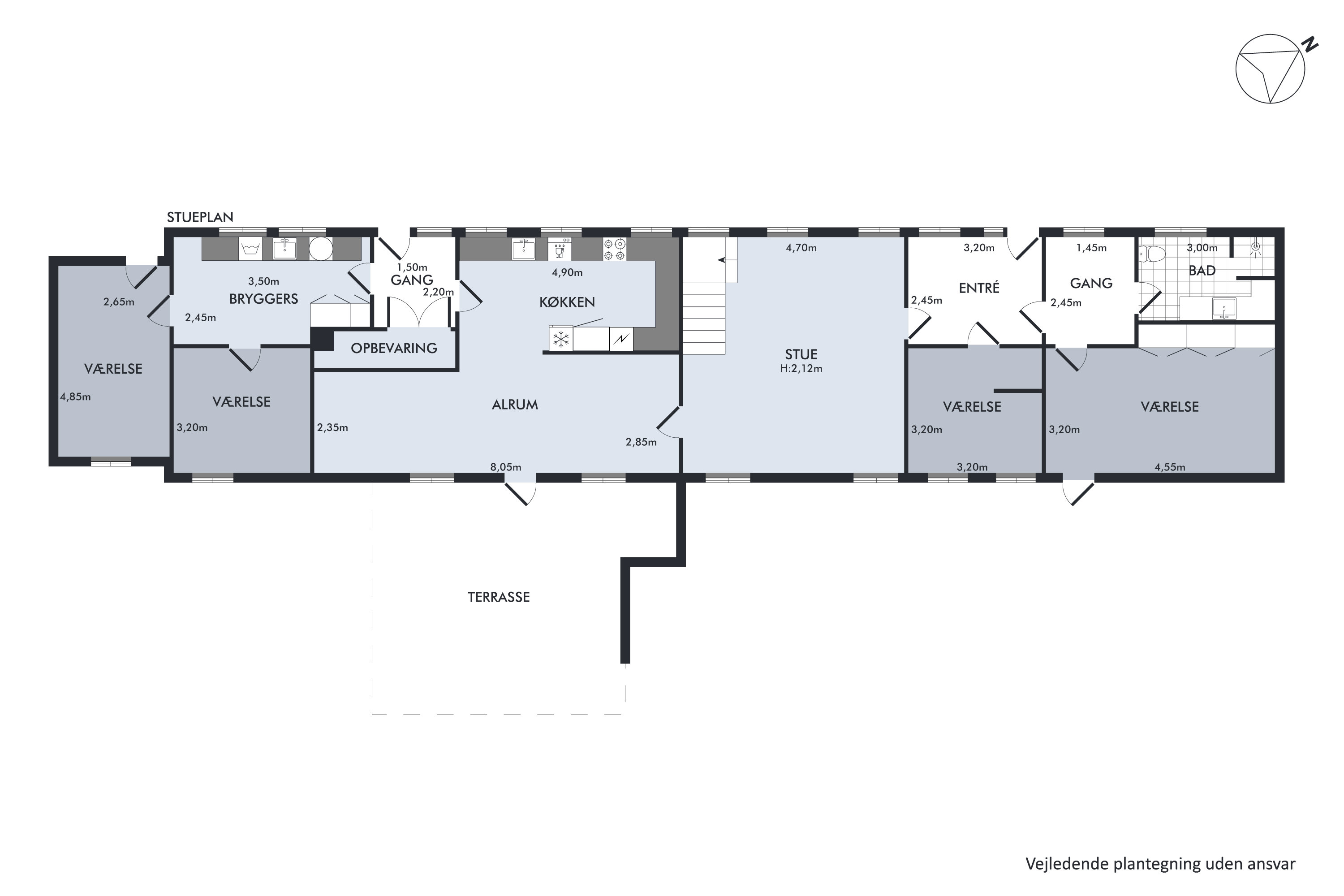 Plantegninger billede af Lillegade 12, Hald, 8983 Gjerlev J