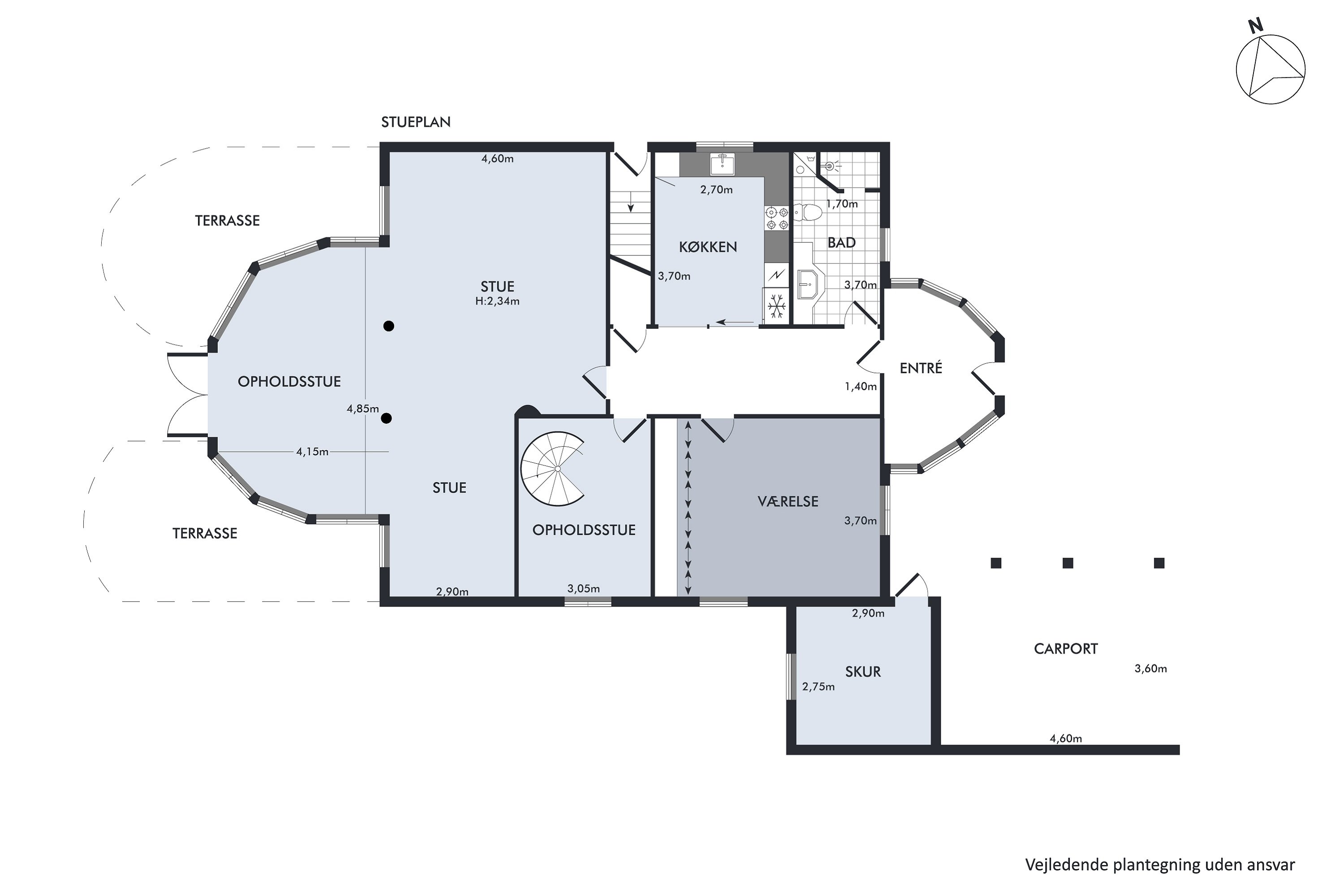 Plantegninger billede af Vænget 15, 8940 Randers SV