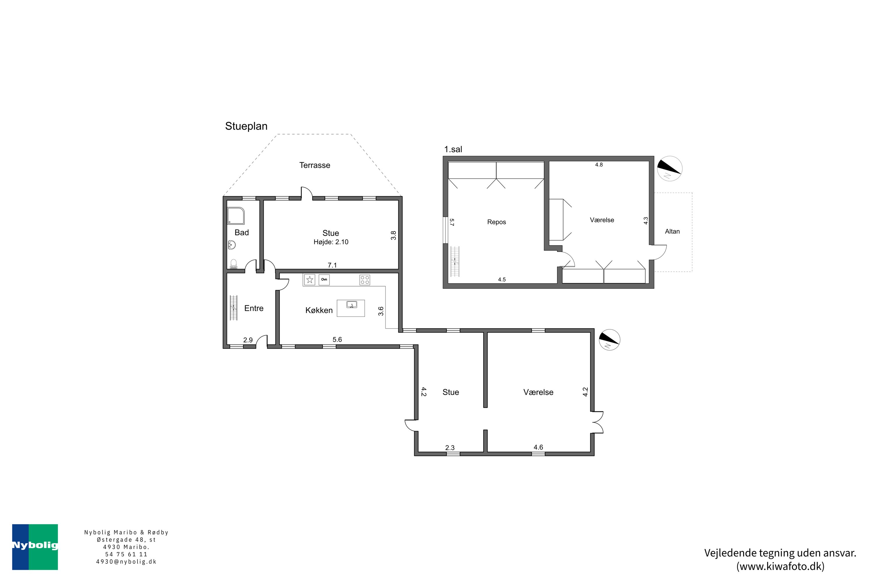 Plantegninger billede af Kårup Vænge 2, Godsted, 4894 Øster Ulslev