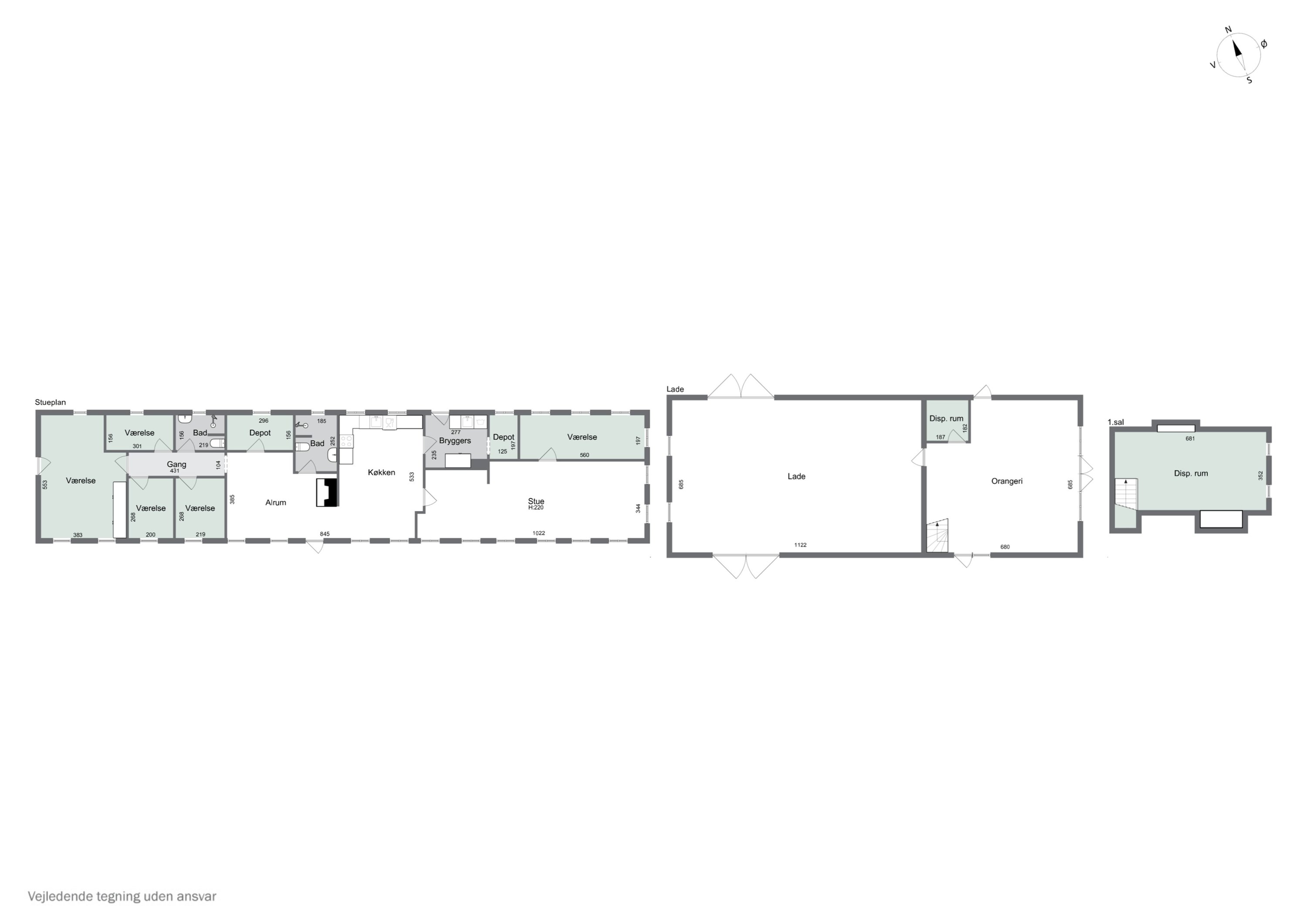 Plantegninger billede af Lyngevej 30, Lynge, 7741 Frøstrup