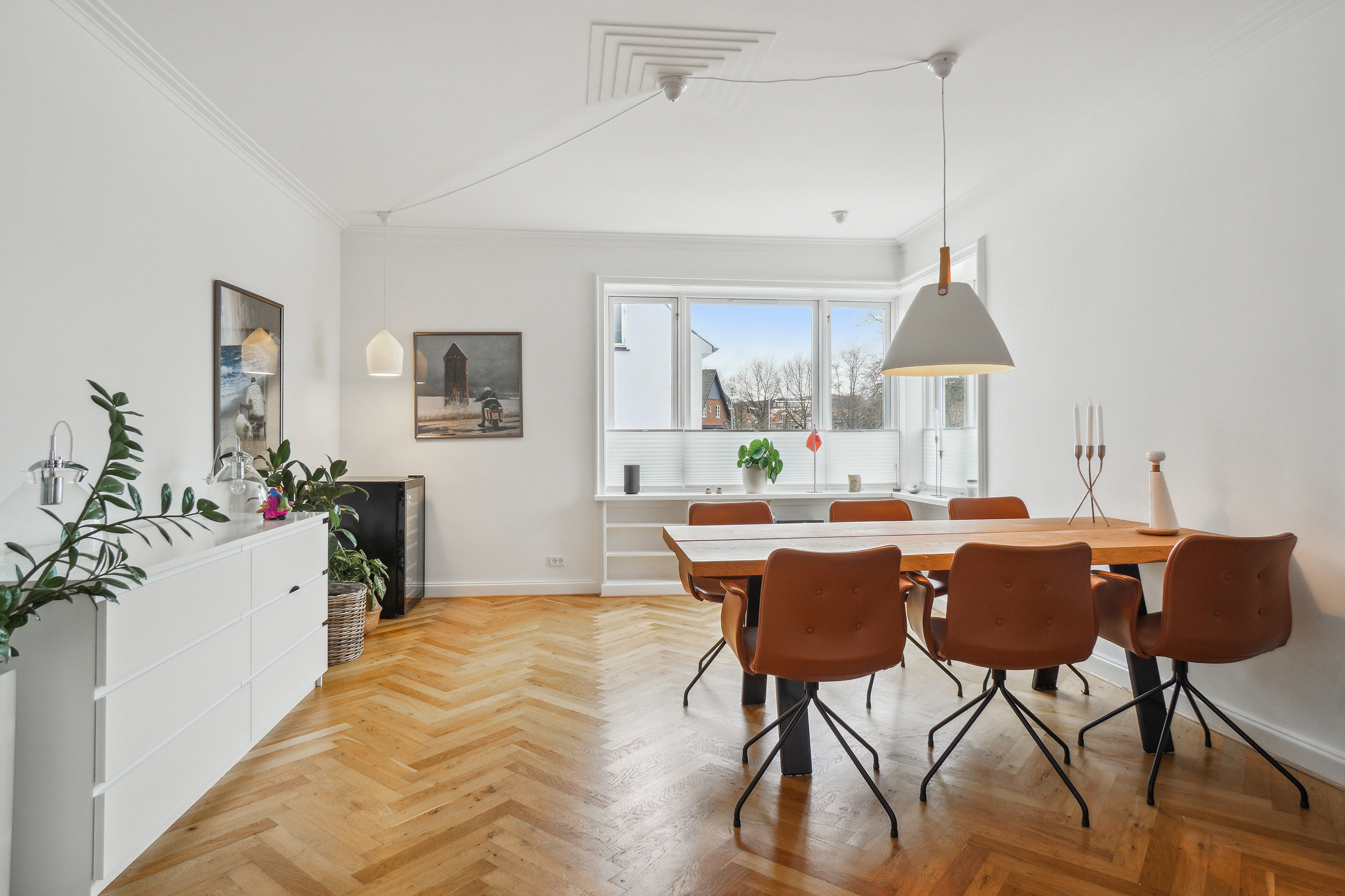Fremhævet spisestue billede i fuldskærmstilstand. Billede af Skytten 1A, st.. th., 9000 Aalborg