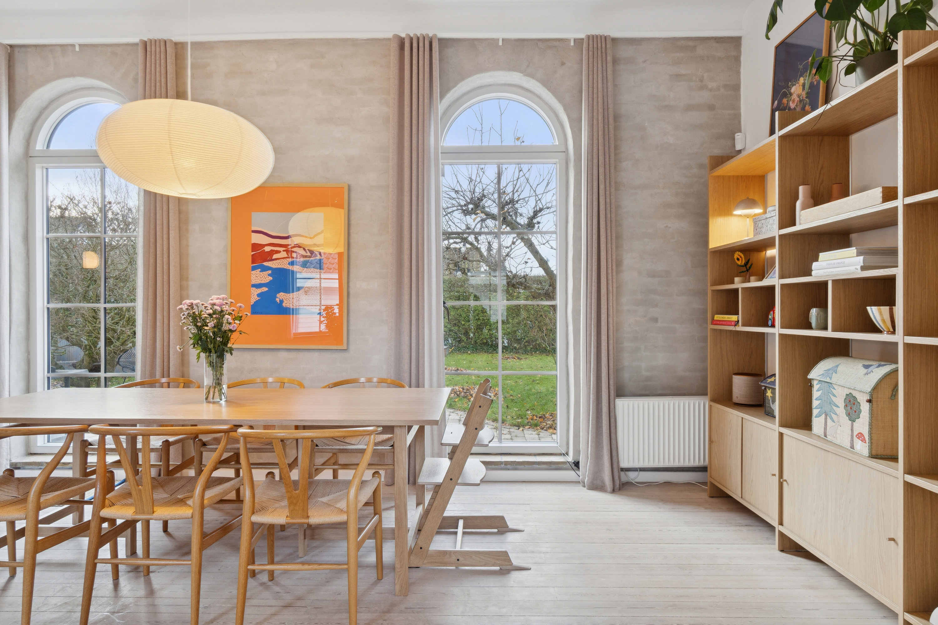 Fremhævet spisestue billede i fuldskærmstilstand. Billede af Hjortekærsvej 170, 2800 Kongens Lyngby