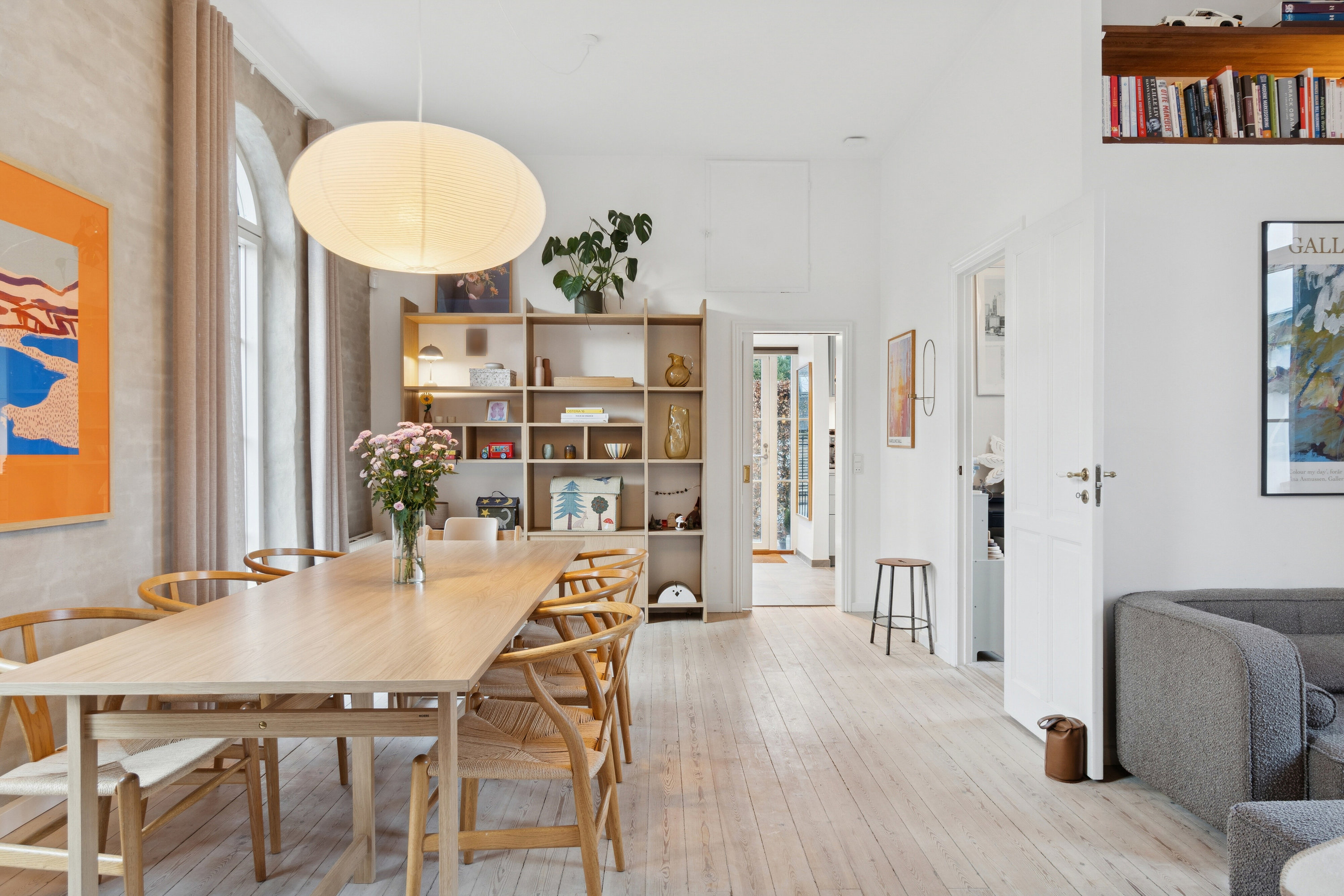 Fremhævet spisestue billede i fuldskærmstilstand. Billede af Hjortekærsvej 170, 2800 Kongens Lyngby