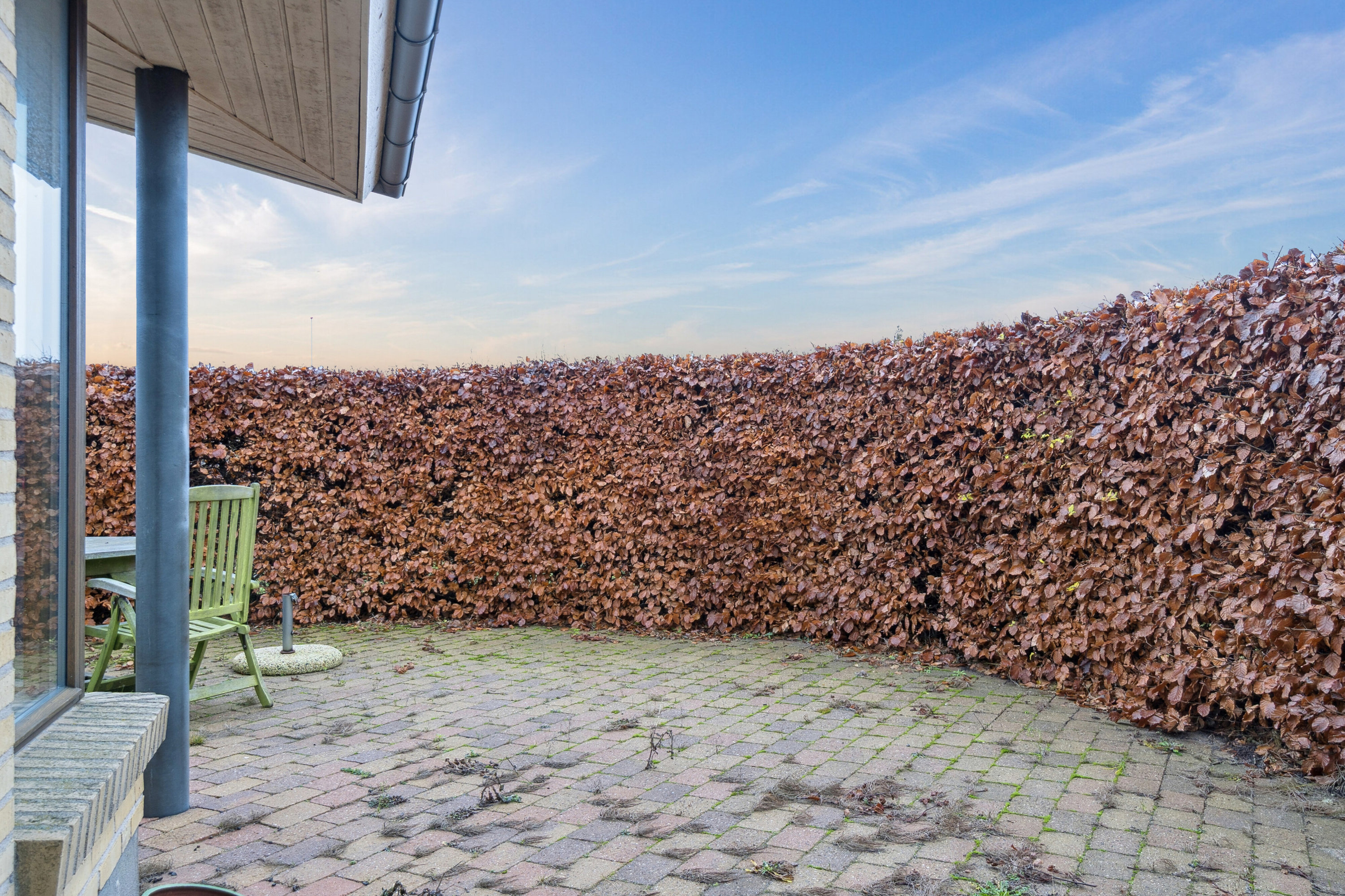 Fremhævet terrasse billede i fuldskærmstilstand. Billede af Byvangen 34, Slots Bjergby, 4200 Slagelse