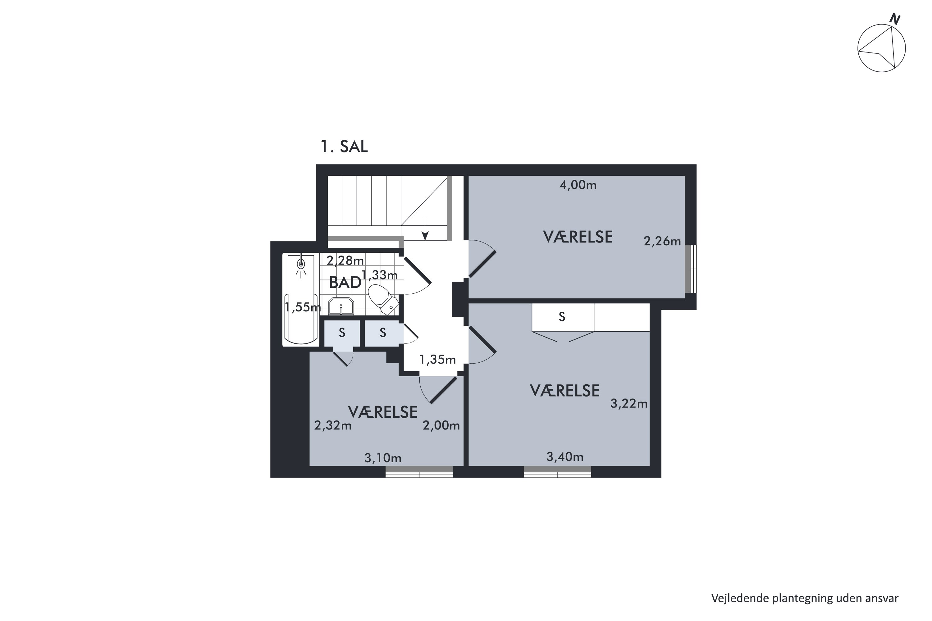Plantegninger billede af Kornmarken 31, 2880 Bagsværd