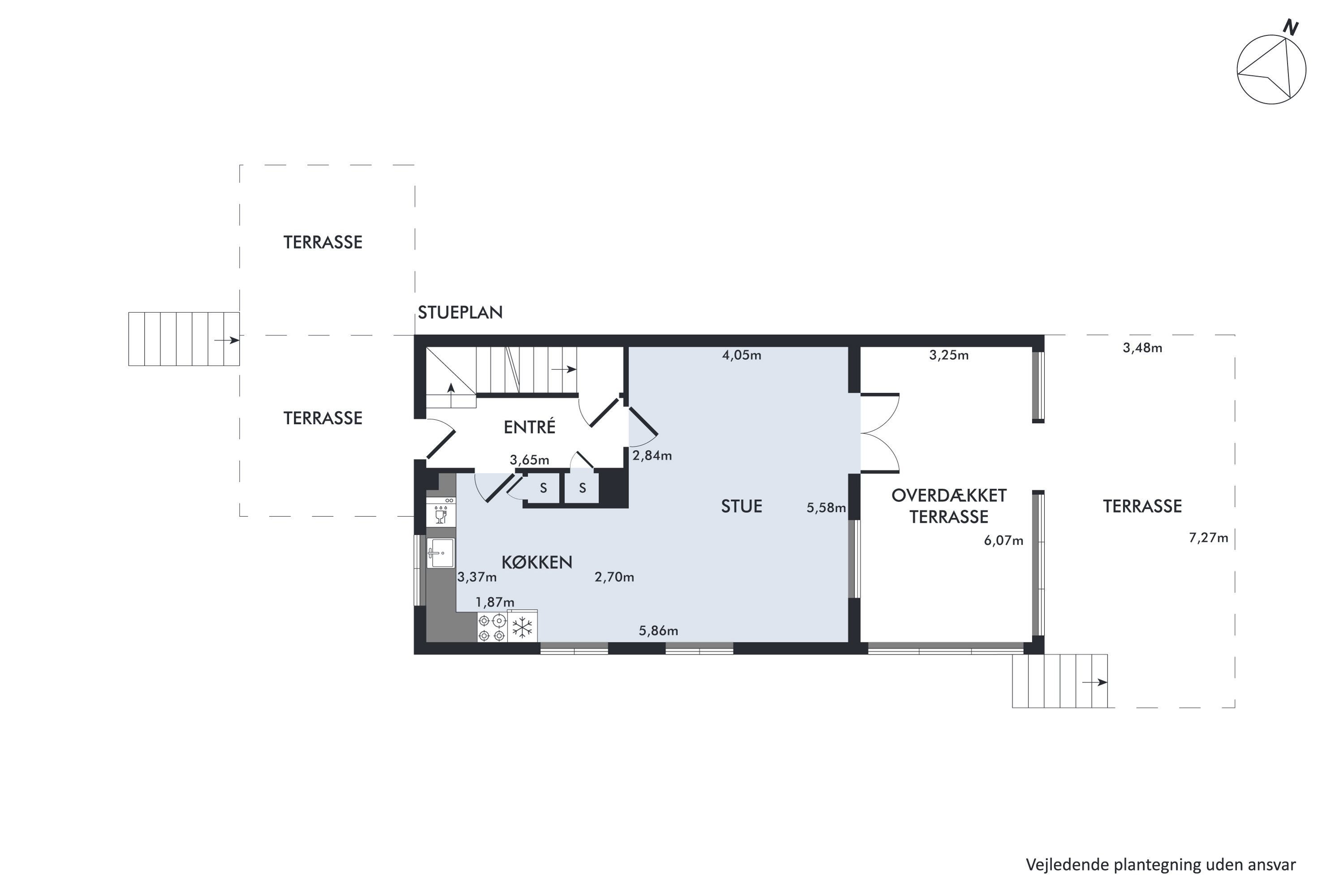 Plantegninger billede af Kornmarken 31, 2880 Bagsværd