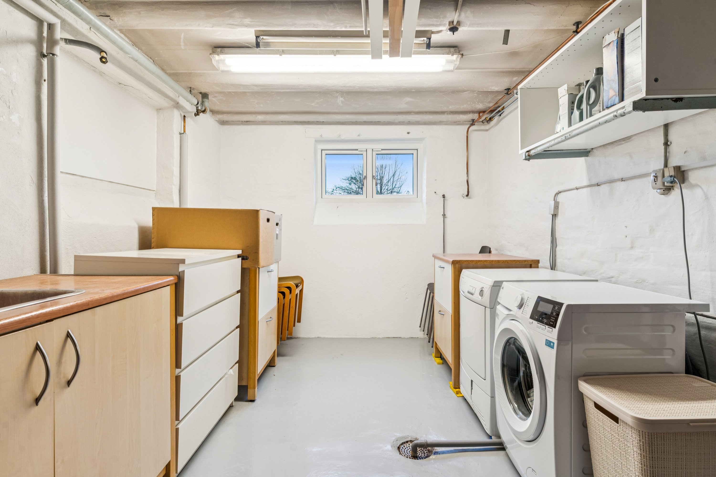 Fremhævet vaskerum billede i fuldskærmstilstand. Billede af Kornmarken 31, 2880 Bagsværd