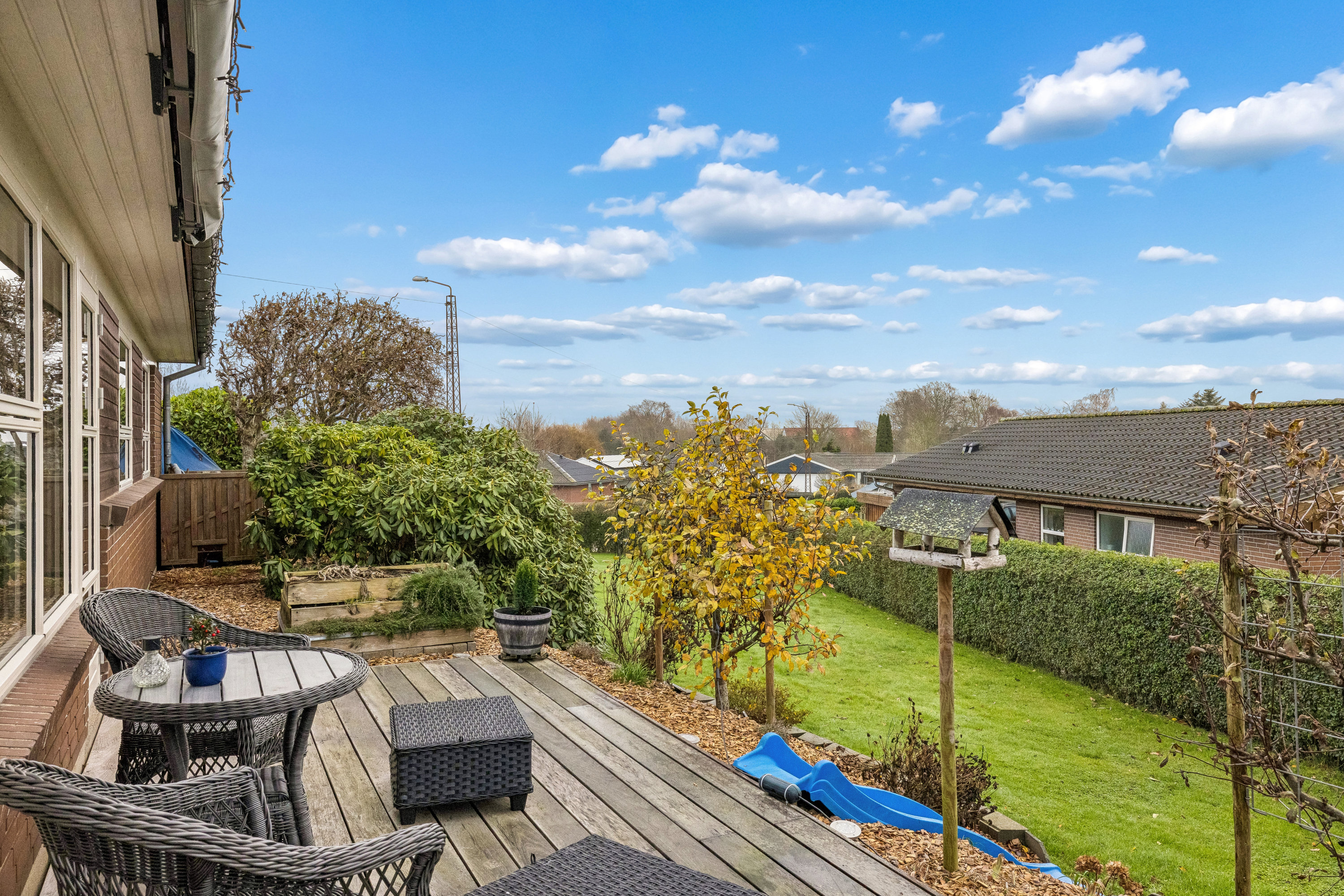 Fremhævet udsigt billede i fuldskærmstilstand. Billede af Solbakken 5, Ugelbølle, 8410 Rønde