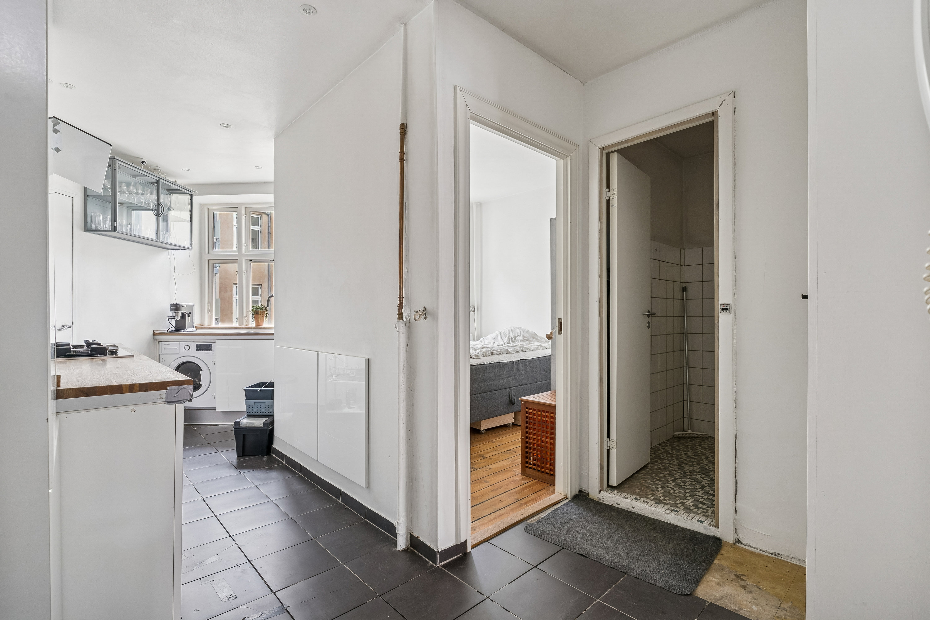 Fremhævet gang billede i fuldskærmstilstand. Billede af Marstalsgade 21, 2. th., 2100 København Ø