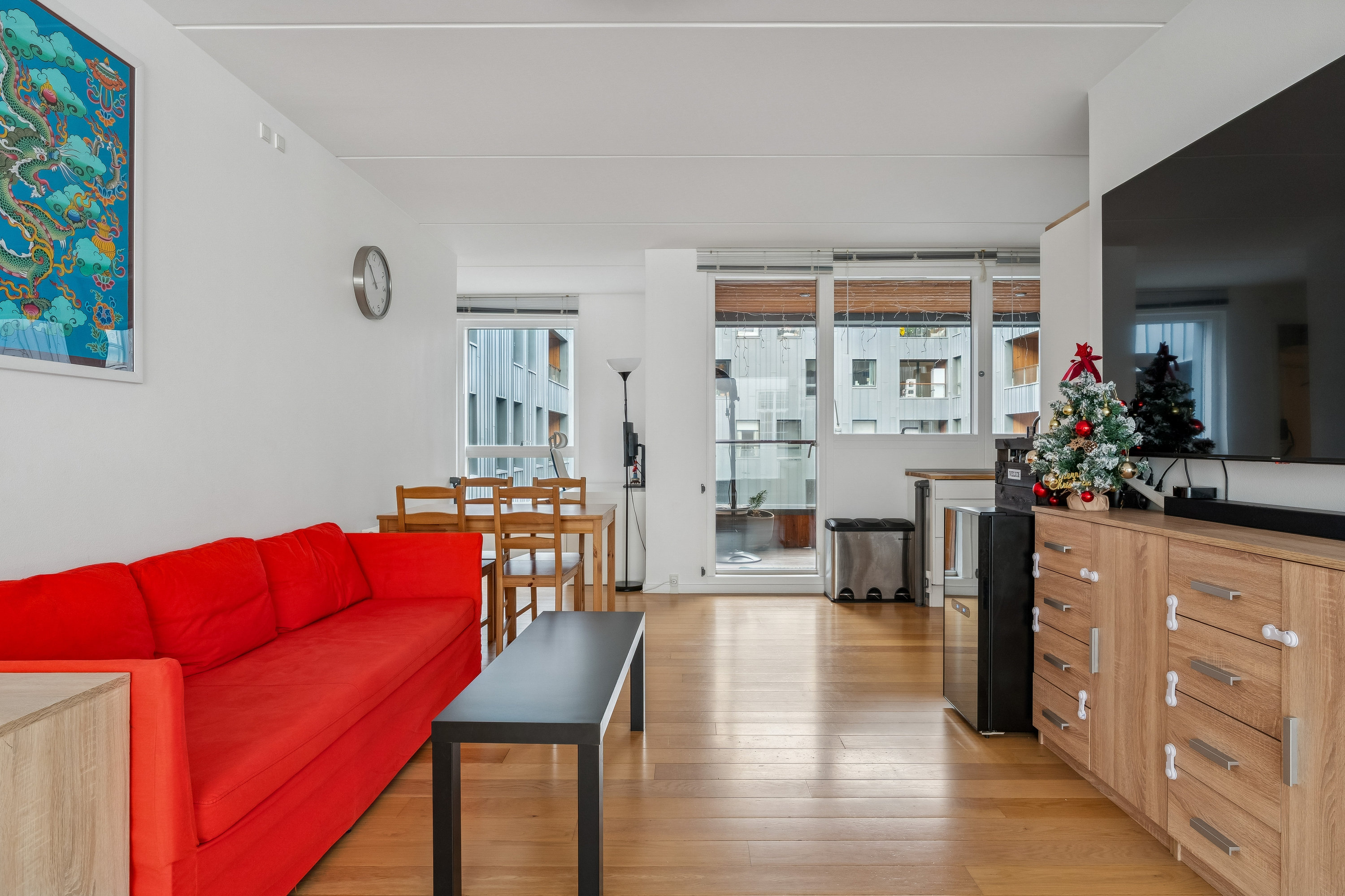 Fremhævet spisestue billede i fuldskærmstilstand. Billede af Amerika Plads 18, 3. 3., 2100 København Ø