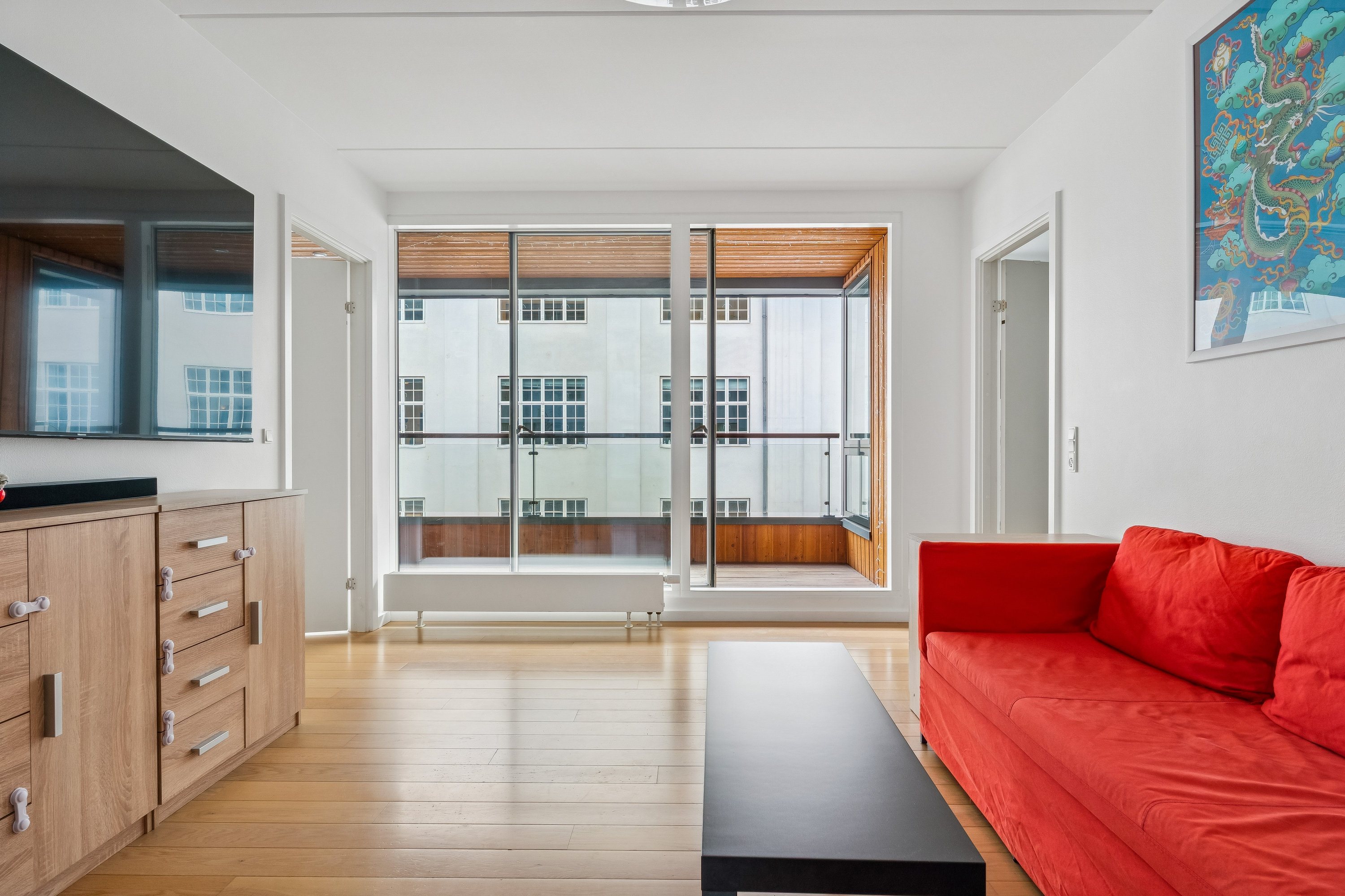 Miniaturebillede 1: stue. Billede af Amerika Plads 18, 3. 3., 2100 København Ø