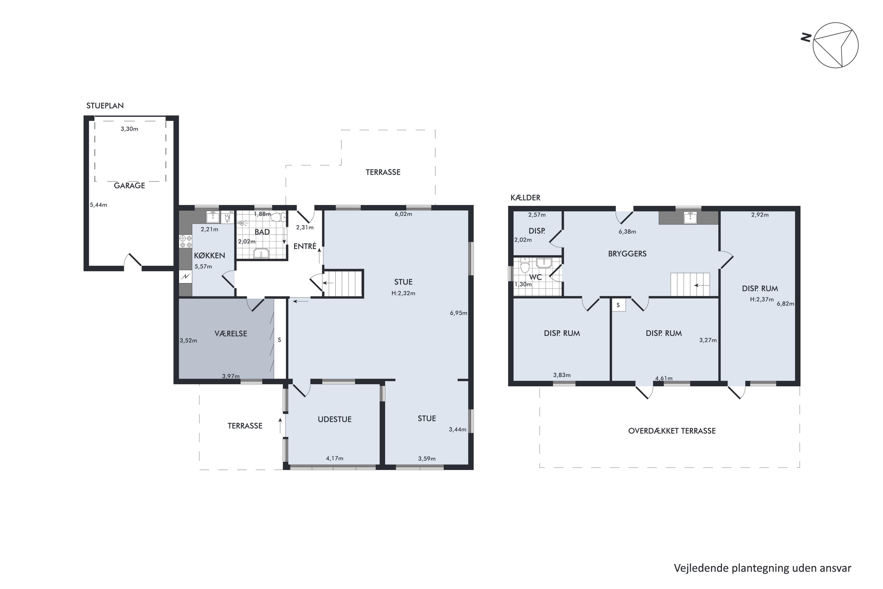 Plantegninger billede af Århusvej 108, 8500 Grenaa