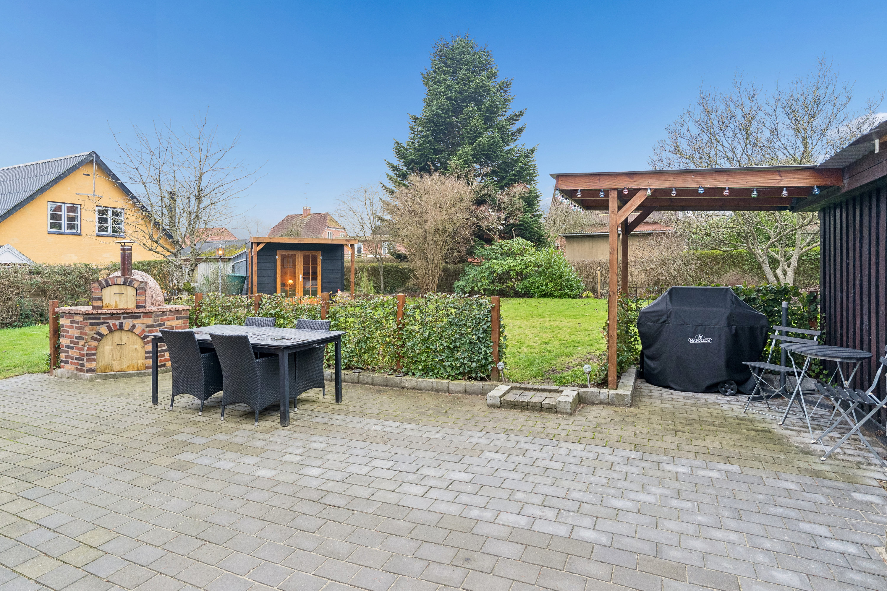 Fremhævet have billede i fuldskærmstilstand. Billede af Fælledvej 11, 8870 Langå